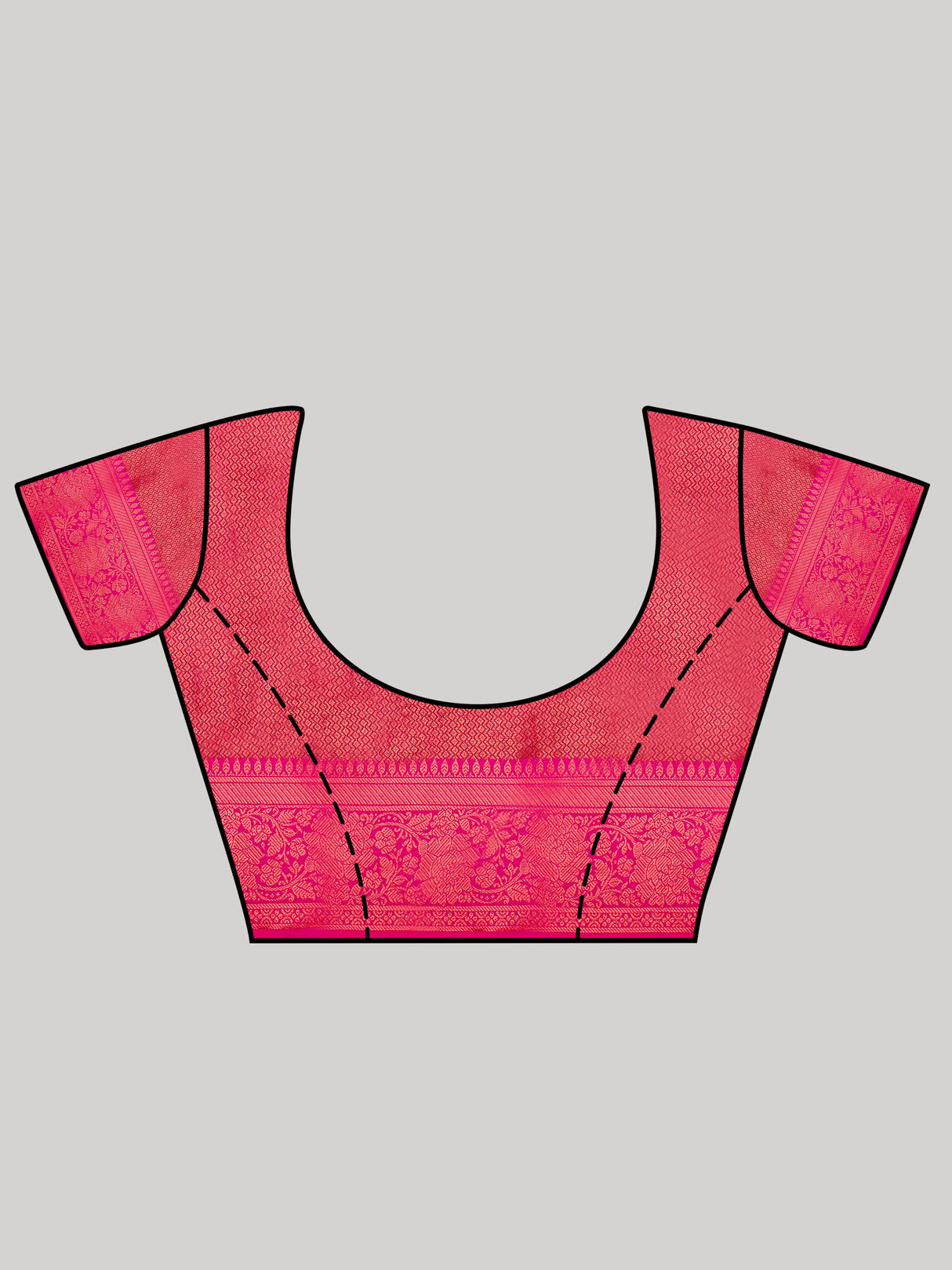 Mimosa Women's Woven Design Kanjivaram Art Silk Saree With Blouse Piece : SA00001129OL