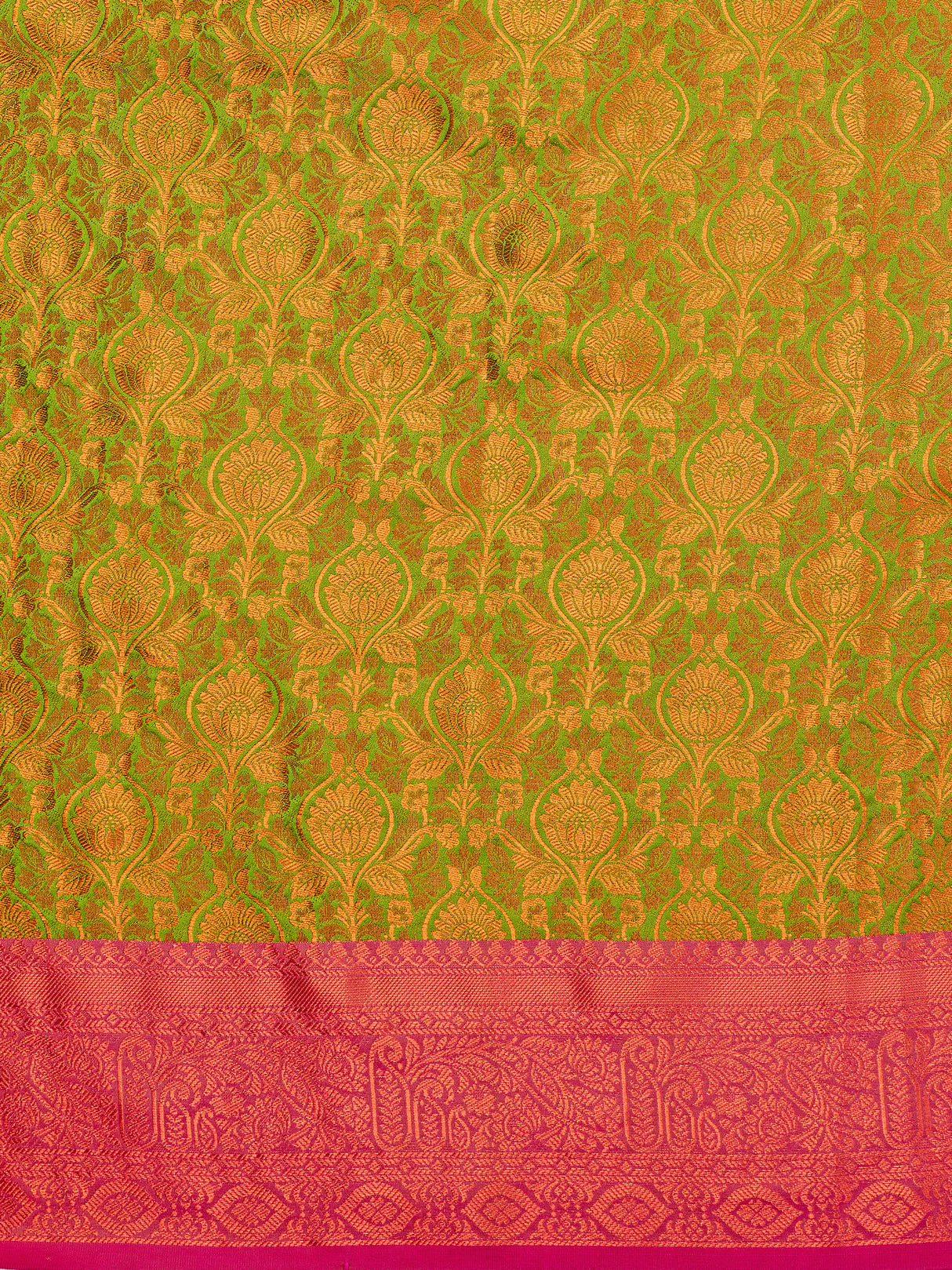 Mimosa Women's Woven Design Kanjivaram Art Silk Saree With Blouse Piece : SA00001130OL