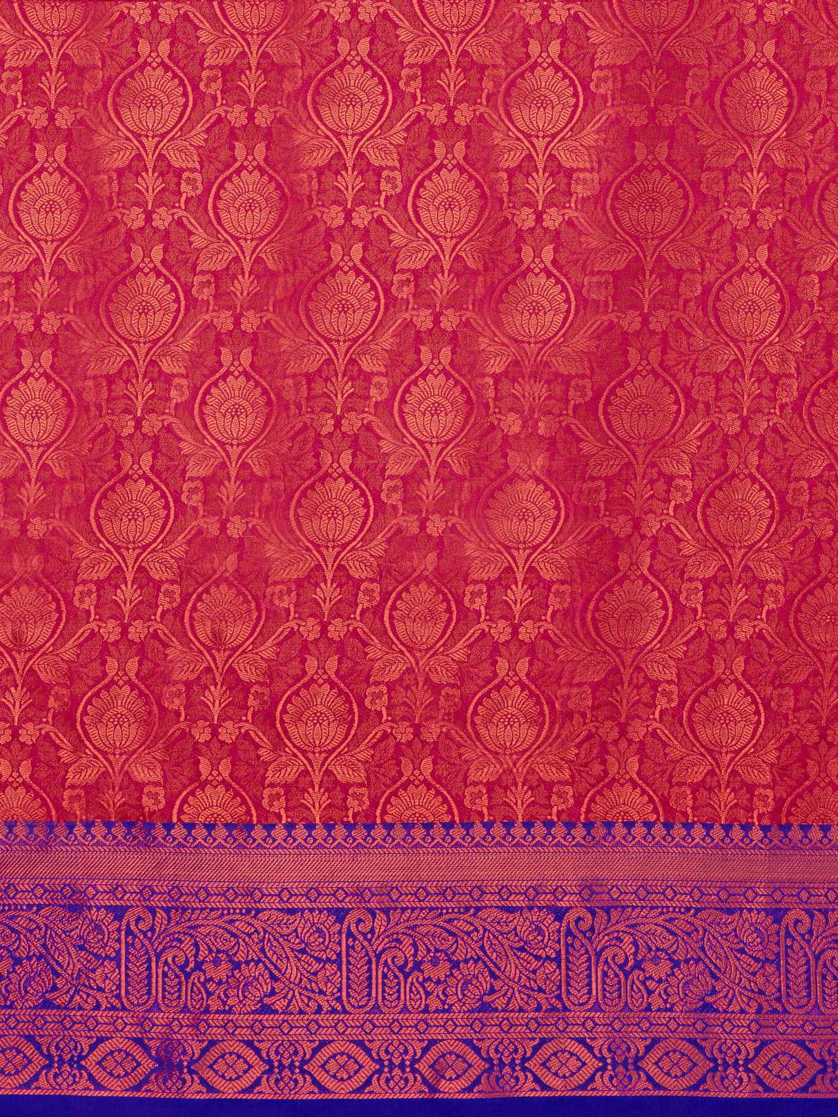 Mimosa Women's Woven Design Kanjivaram Art Silk Saree With Blouse Piece : SA00001130RN