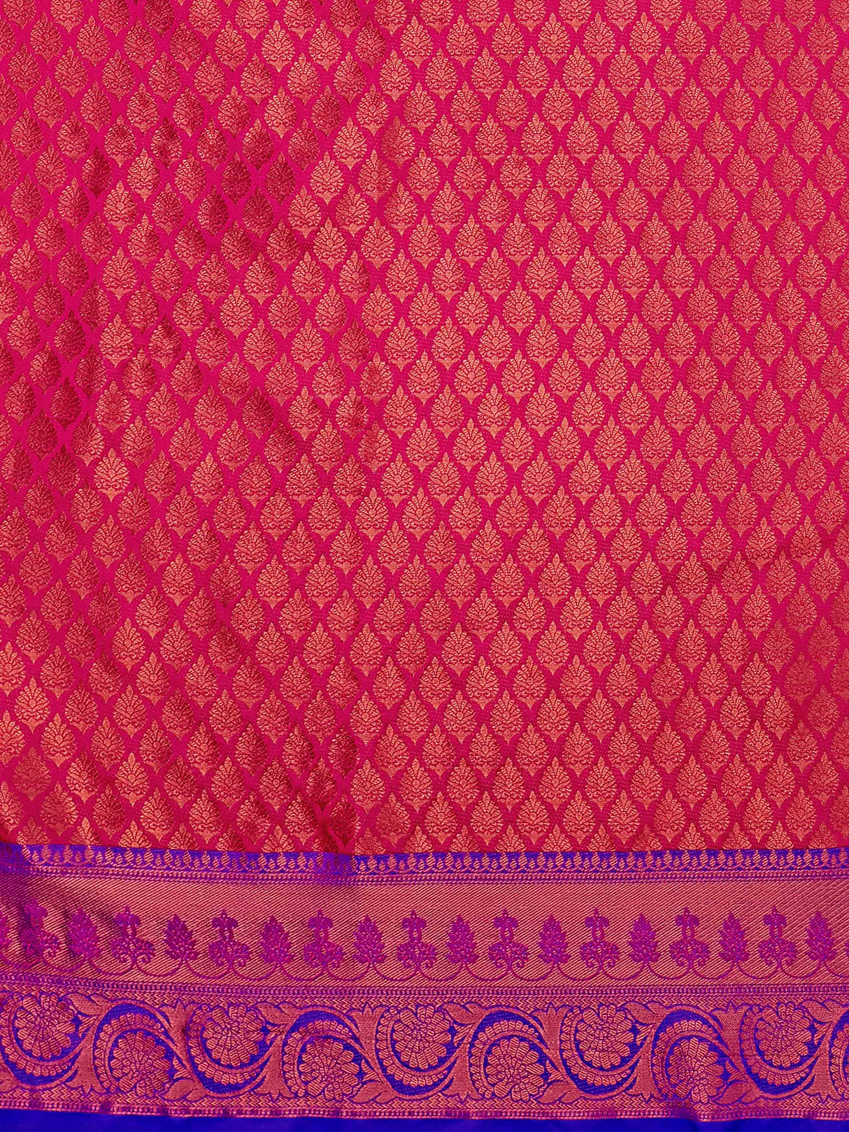 Mimosa Women's Woven Design Kanjivaram Art Silk Saree With Blouse Piece : SA00001131RN