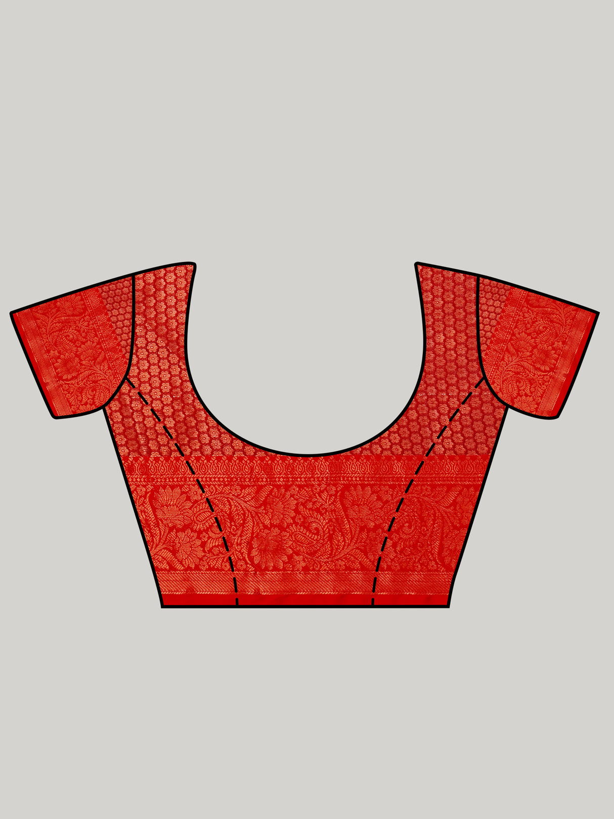 Mimosa Women's Woven Design Kanjivaram Art Silk Saree With Blouse Piece : SA00001132GRN