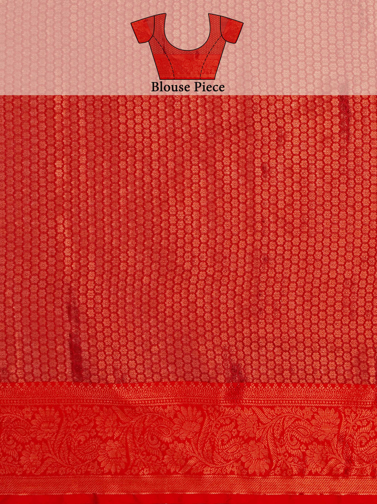 Mimosa Women's Woven Design Kanjivaram Art Silk Saree With Blouse Piece : SA00001132NV