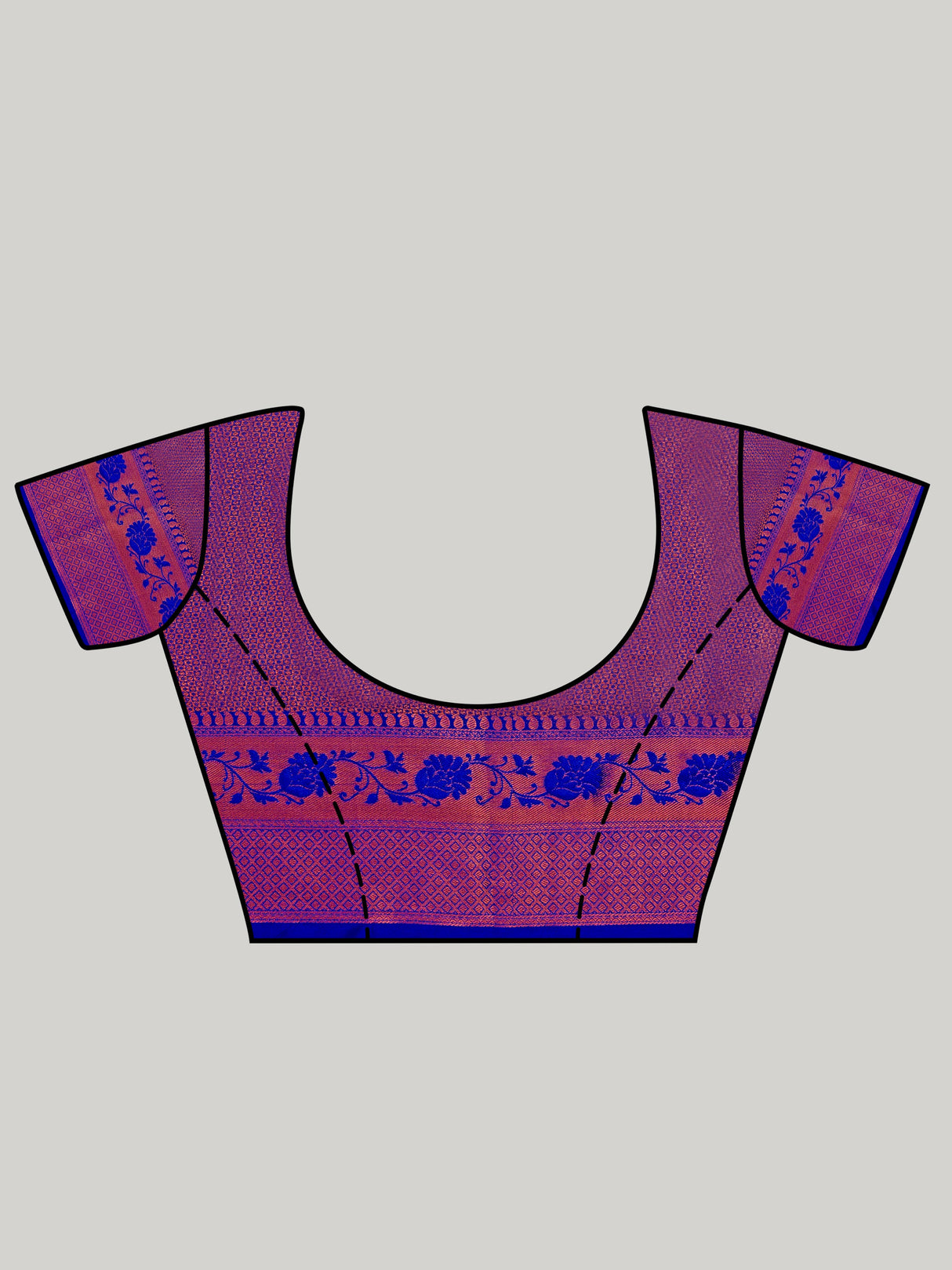 Mimosa Women's Woven Design Kanjivaram Art Silk Saree With Blouse Piece : SA00001133MJ