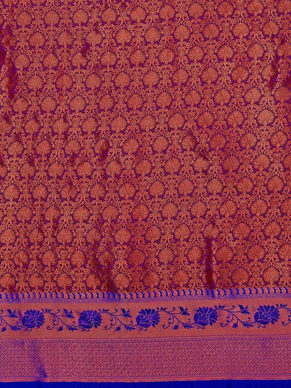 Mimosa Women's Woven Design Kanjivaram Art Silk Saree With Blouse Piece : SA00001133MJ