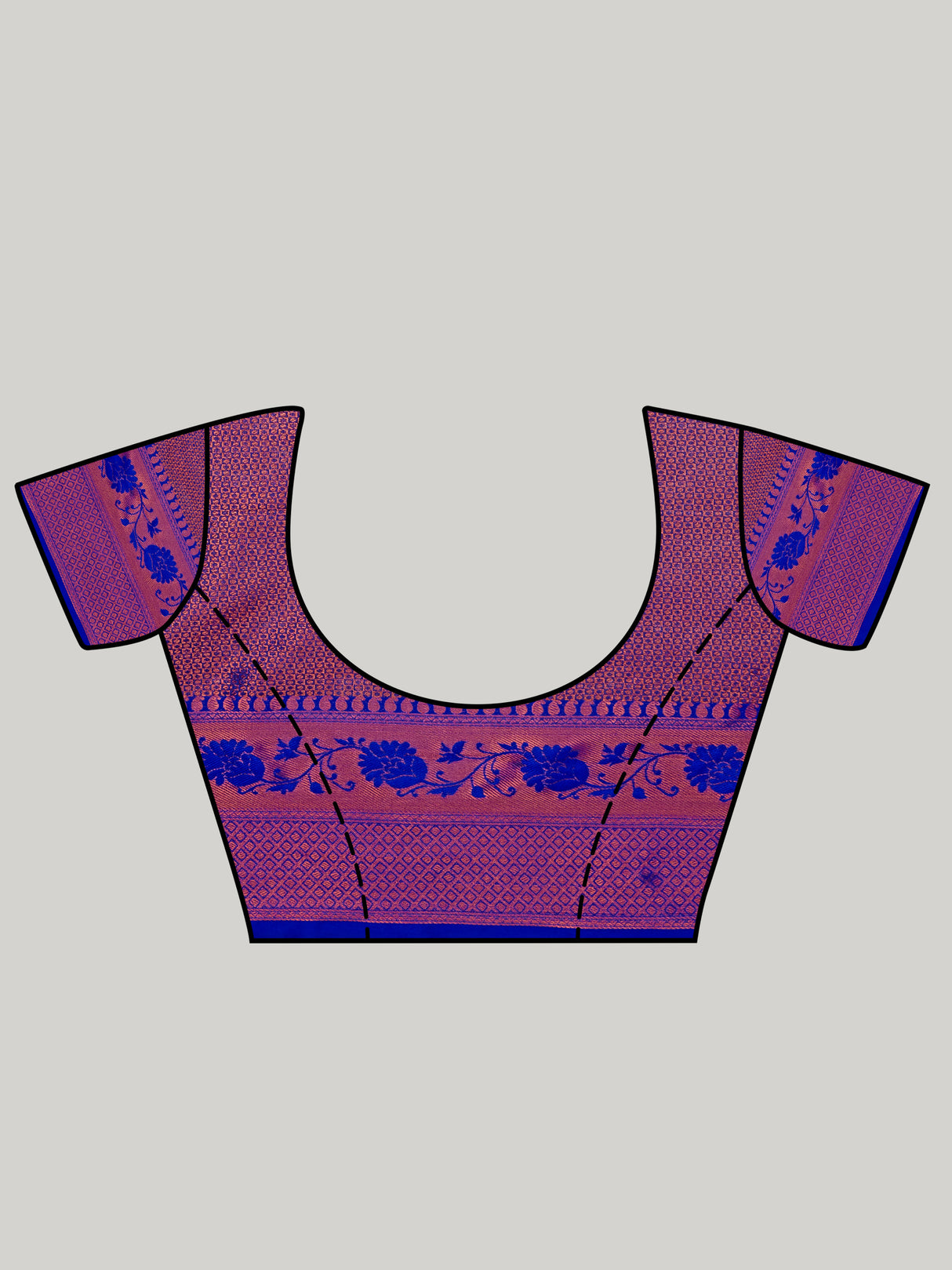 Mimosa Women's Woven Design Kanjivaram Art Silk Saree With Blouse Piece : SA00001133MR