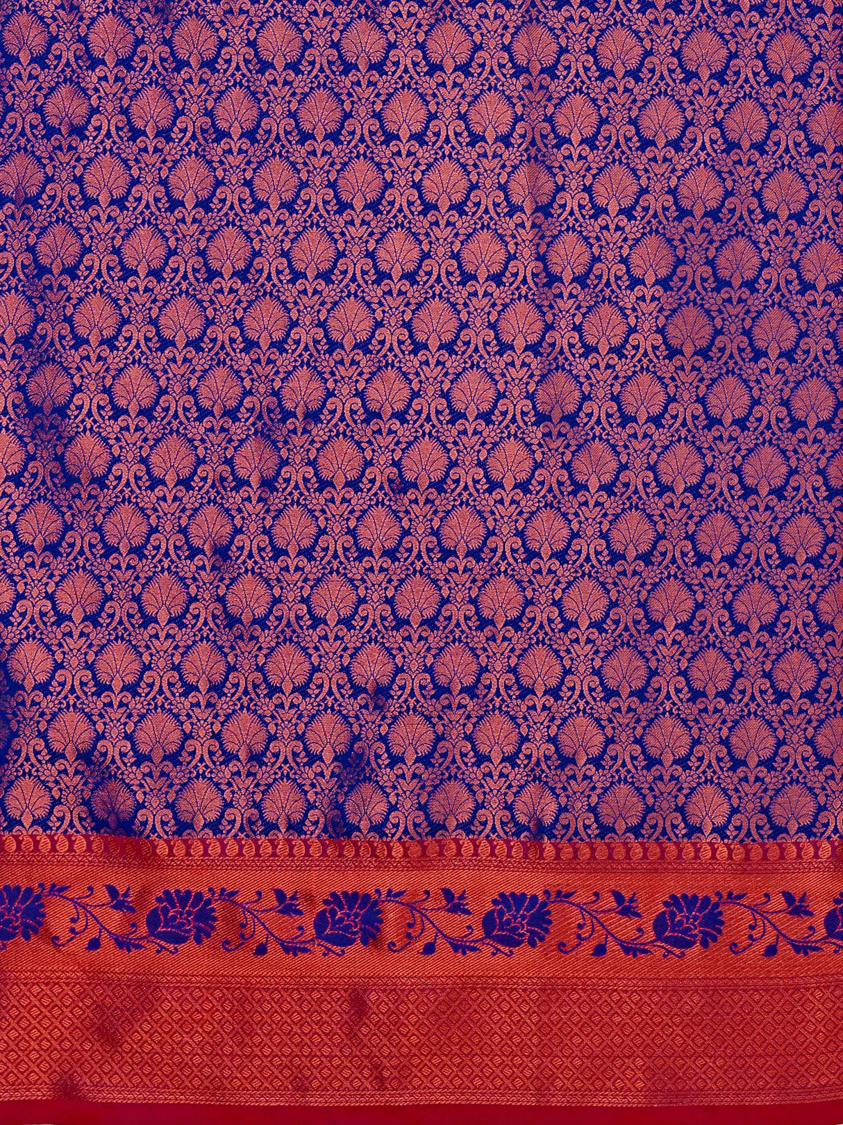 Mimosa Women's Woven Design Kanjivaram Art Silk Saree With Blouse Piece : SA00001133RB