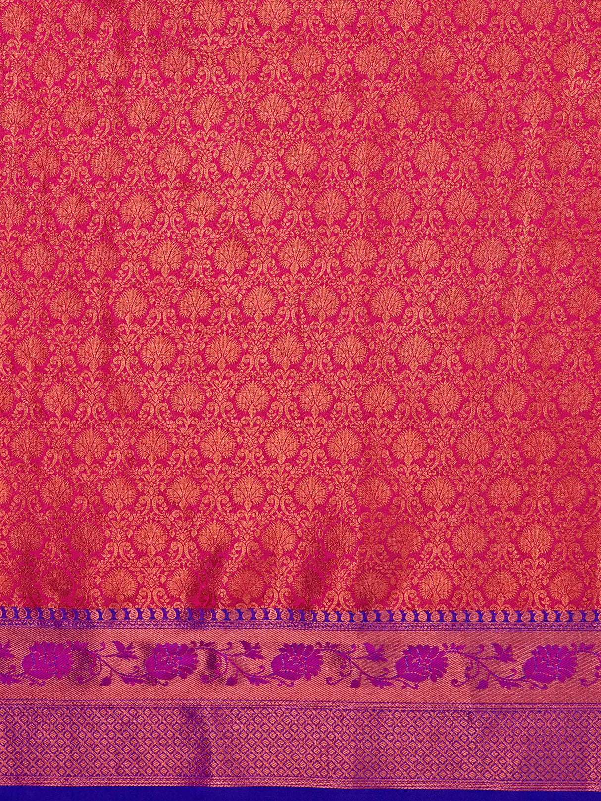 Mimosa Women's Woven Design Kanjivaram Art Silk Saree With Blouse Piece : SA00001133RN