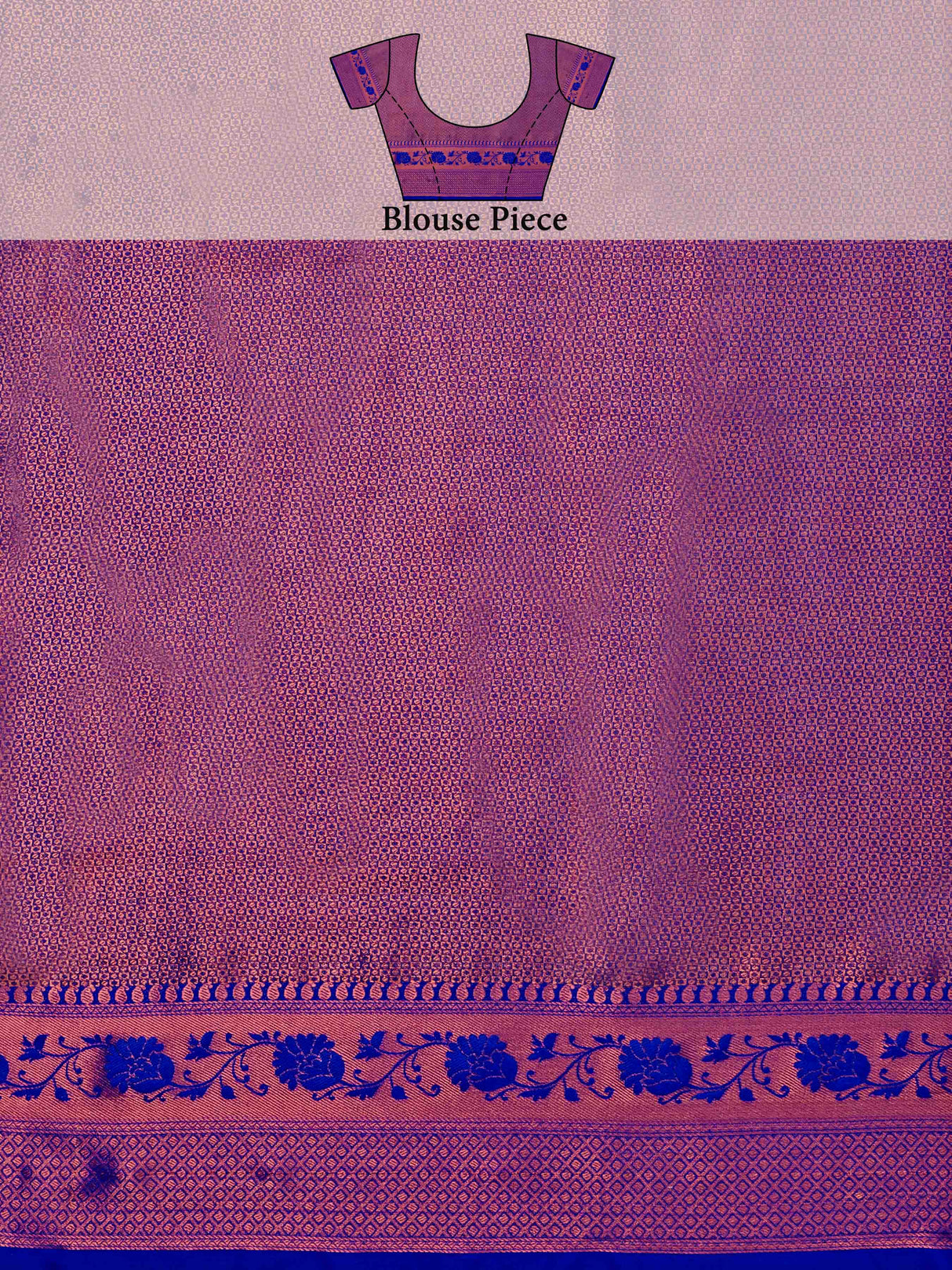 Mimosa Women's Woven Design Kanjivaram Art Silk Saree With Blouse Piece : SA00001133RN