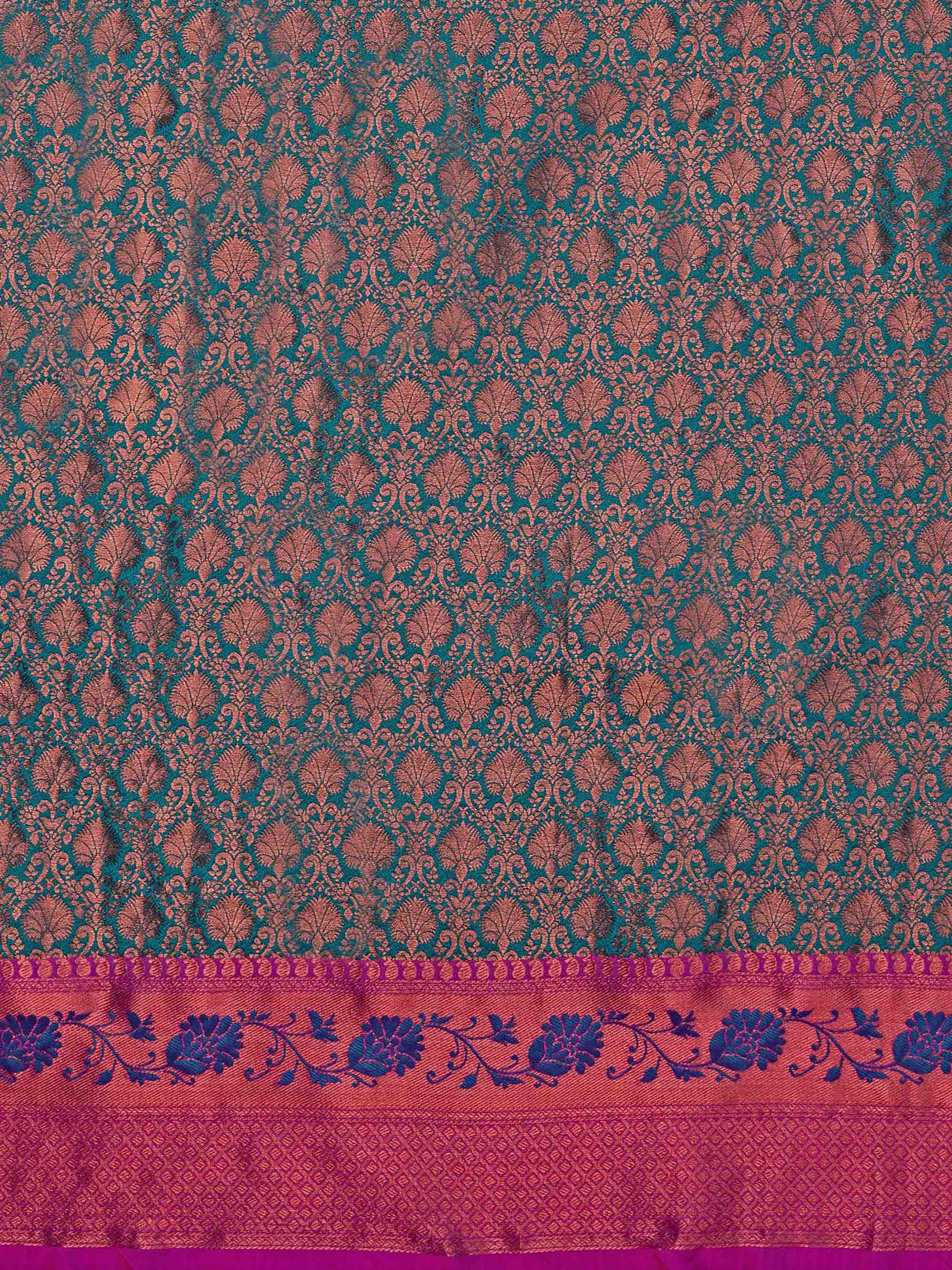 Mimosa Women's Woven Design Kanjivaram Art Silk Saree With Blouse Piece : SA00001133SF