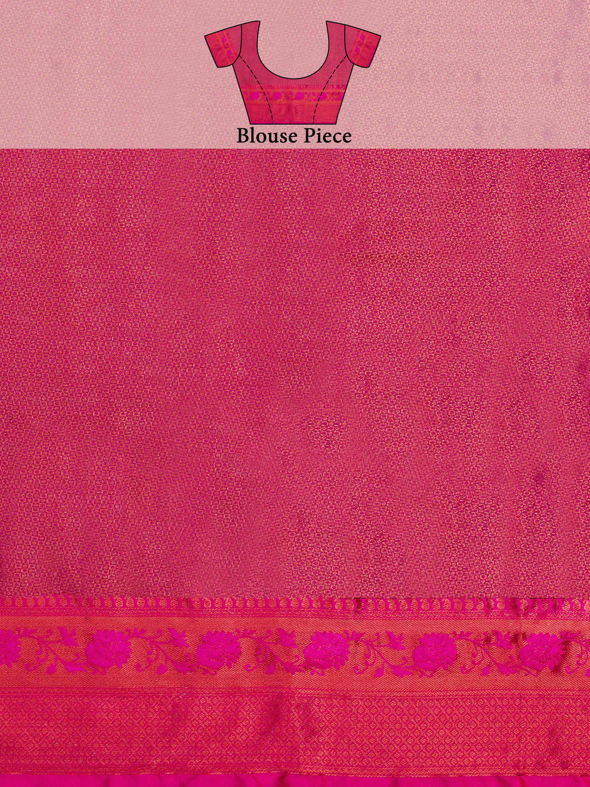 Mimosa Women's Woven Design Kanjivaram Art Silk Saree With Blouse Piece : SA00001133SF