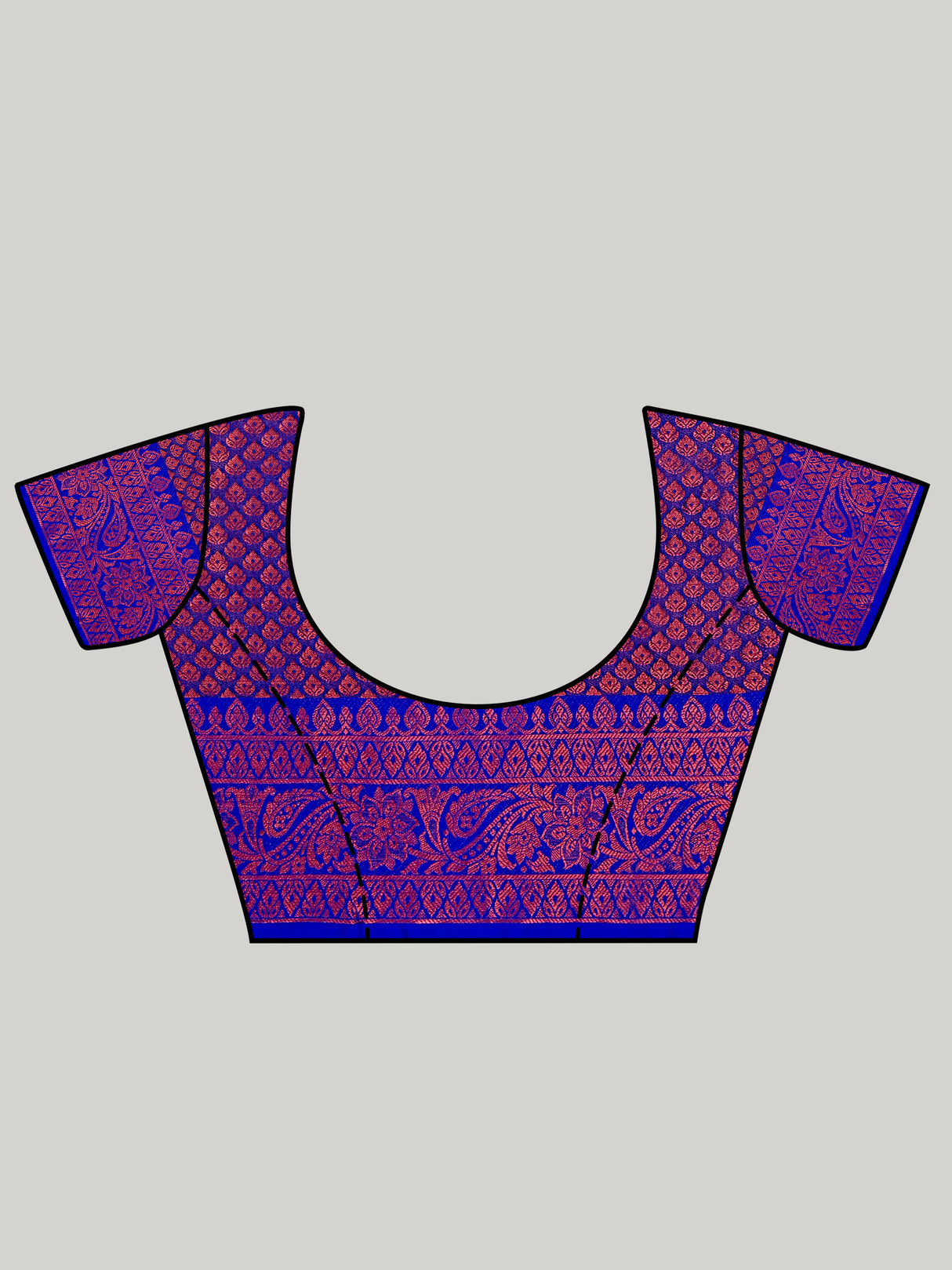 Mimosa Women's Woven Design Kanjivaram Art Silk Saree With Blouse Piece : SA00001134MJ