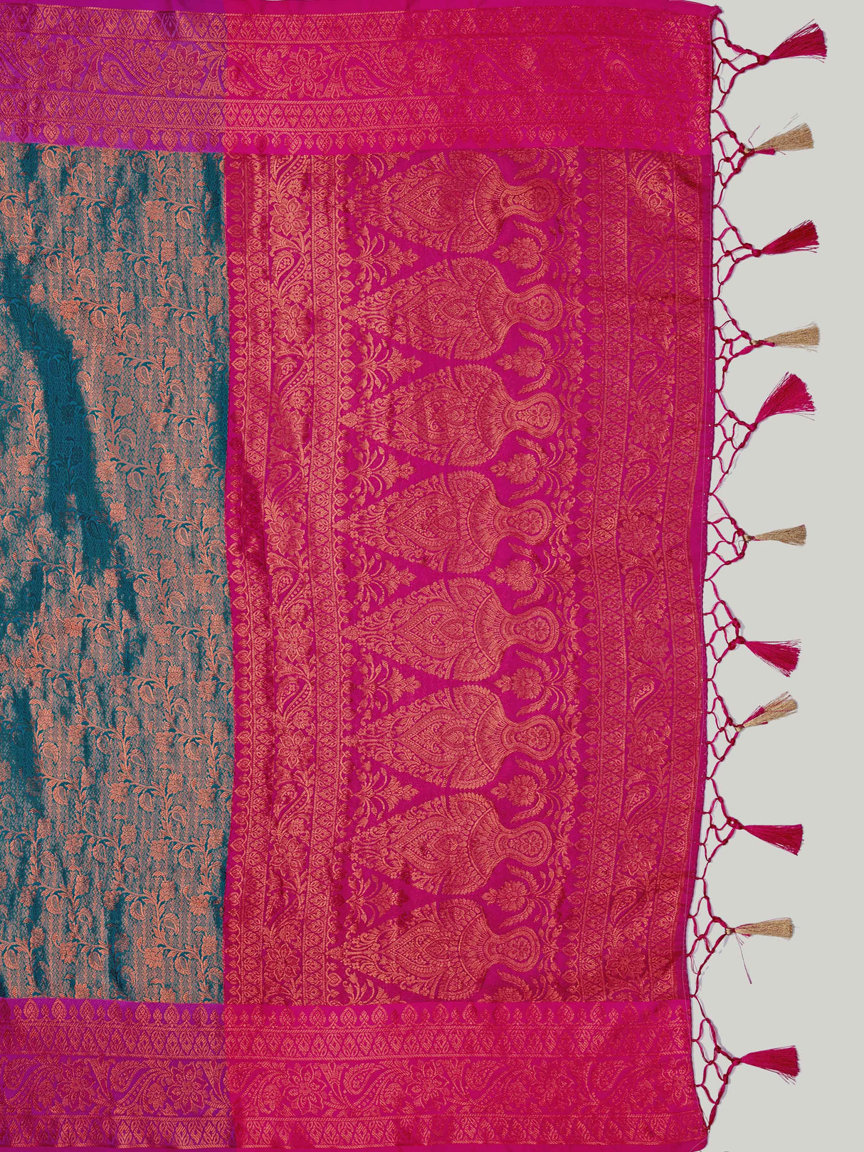 Mimosa Women's Woven Design Kanjivaram Art Silk Saree With Blouse Piece : SA00001134SF