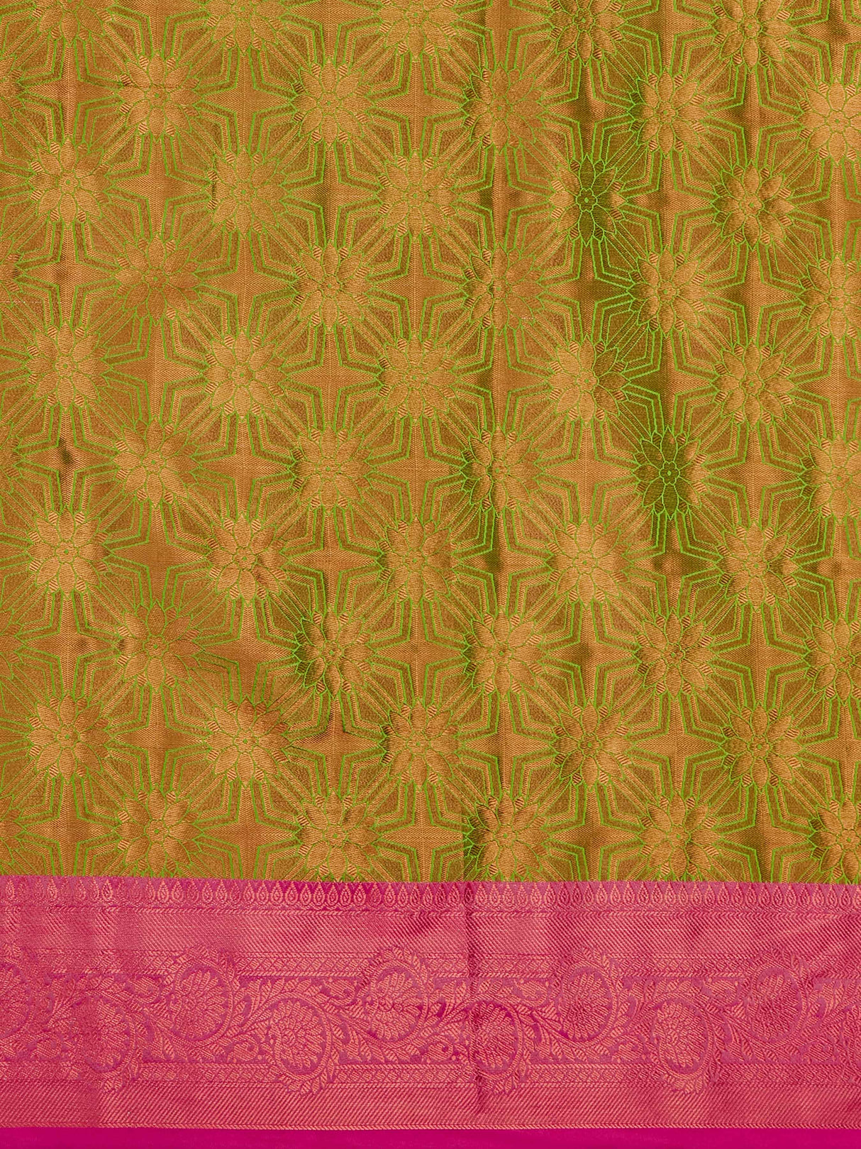 Mimosa Women's Woven Design Kanjivaram Art Silk Saree With Blouse Piece : SA00001135OL