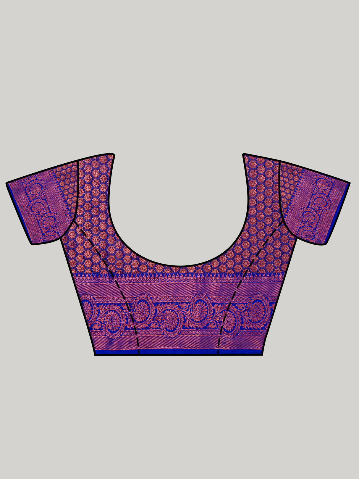 Mimosa Women's Woven Design Kanjivaram Art Silk Saree With Blouse Piece : SA00001135RN