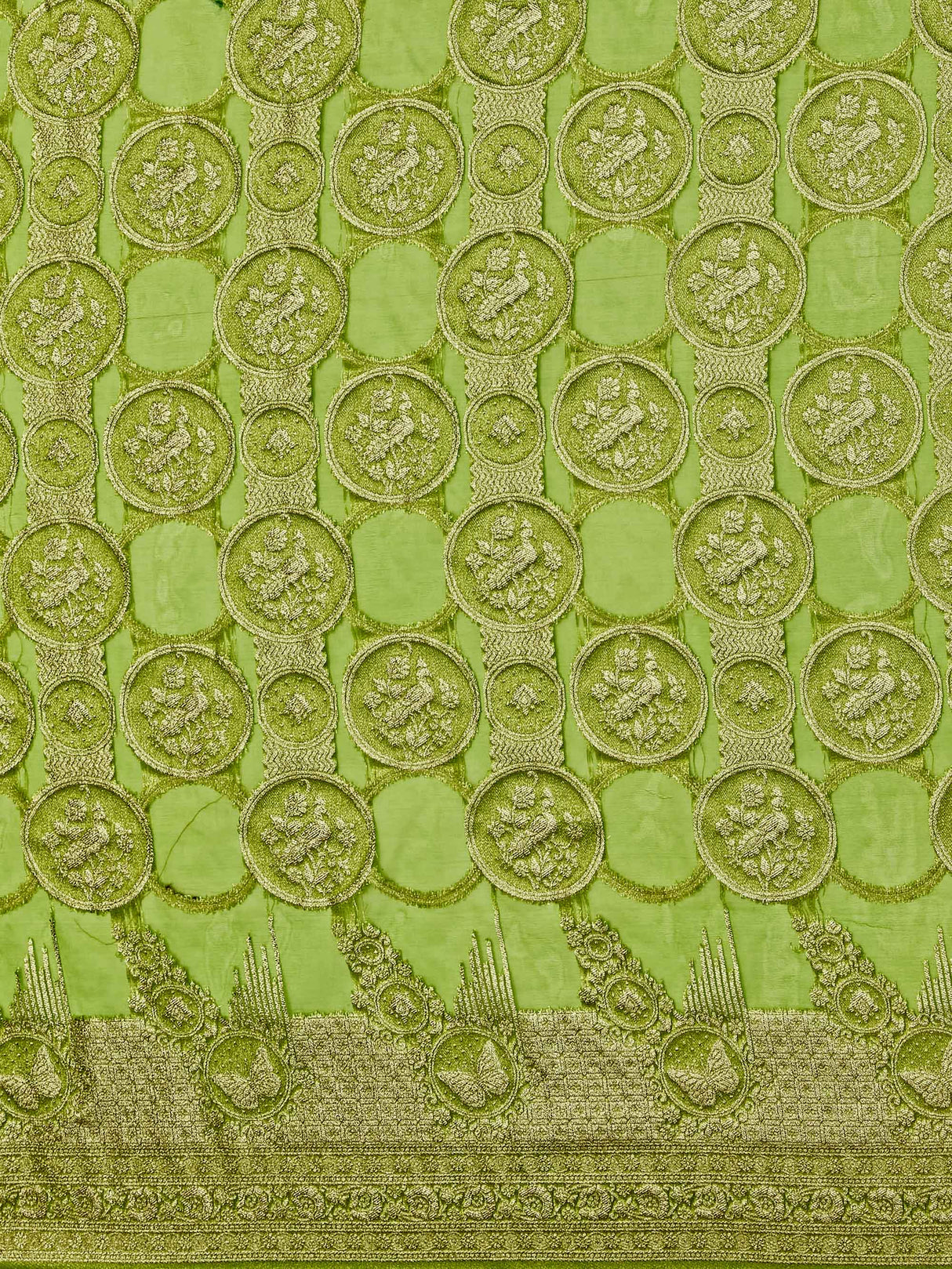 Mimosa Women's Woven Design Banarasi Organza Saree With Blouse Piece : SA00001160PS