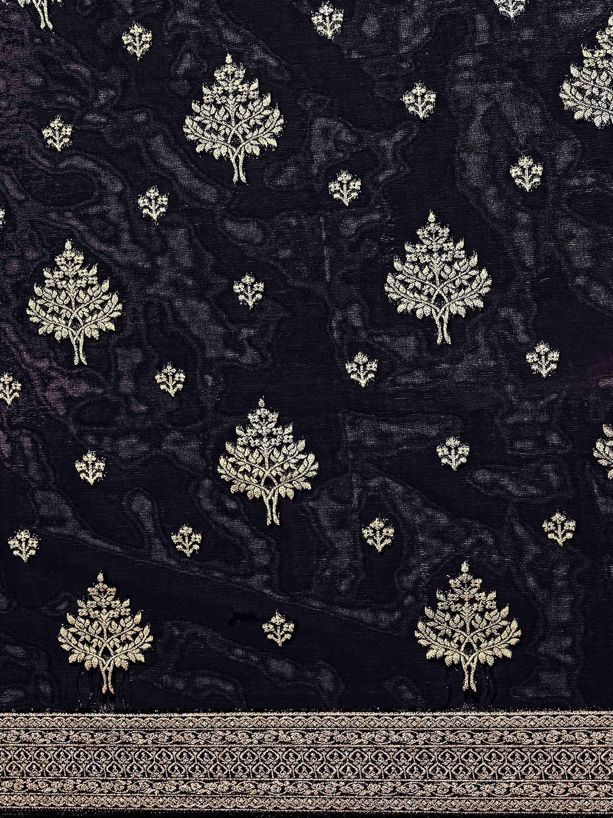 Mimosa Women's Woven Design Banarasi Organza Saree With Blouse Piece : SA00001161NV