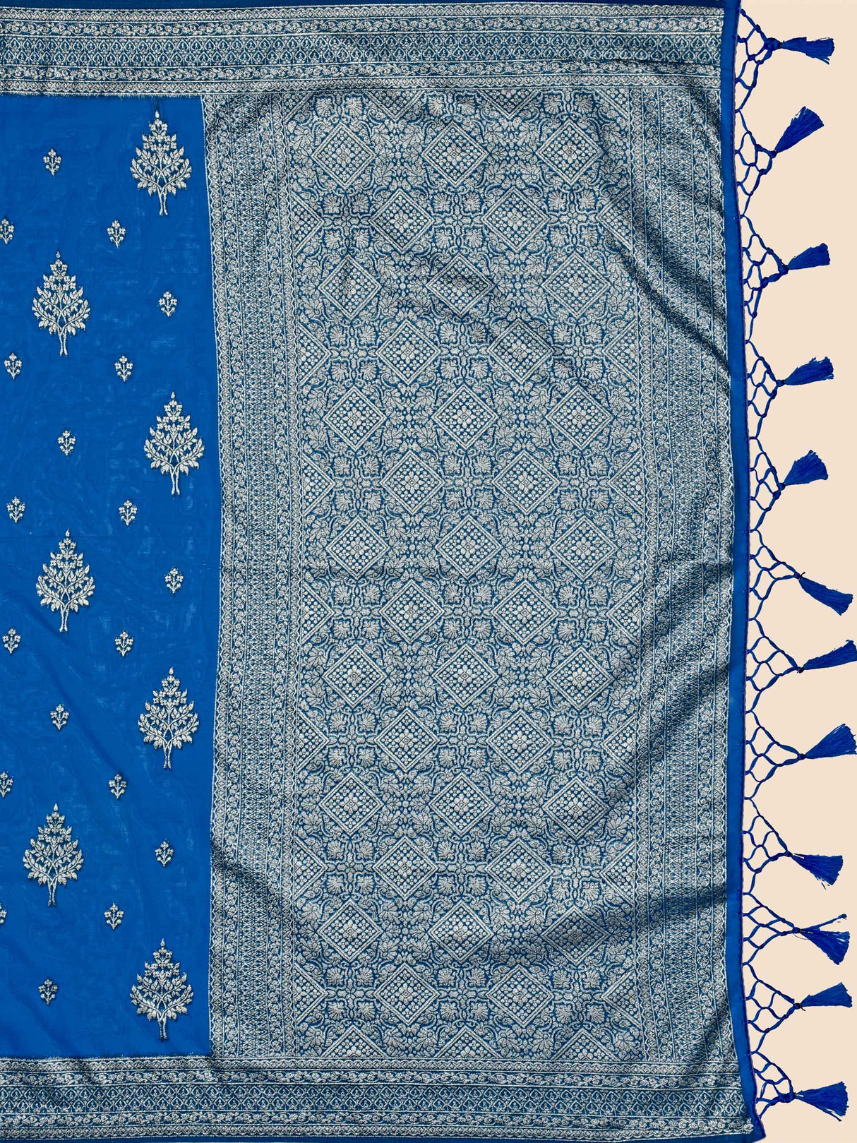 Mimosa Women's Woven Design Banarasi Organza Saree With Blouse Piece : SA00001161RB