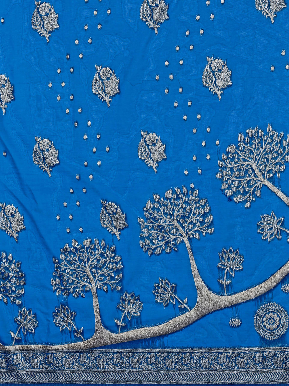 Mimosa Women's Woven Design Banarasi Organza Saree With Blouse Piece : SA00001162RB