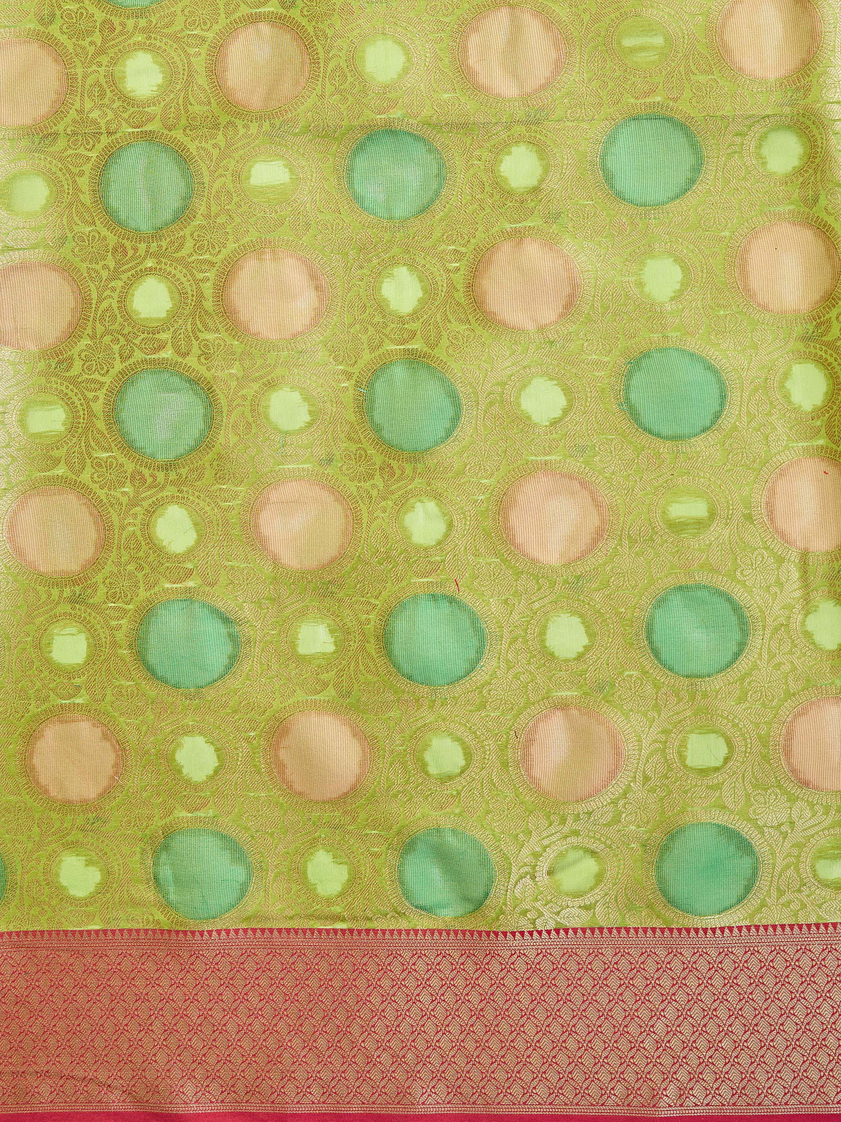 Mimosa Women's Woven Design Banarasi Art Silk Saree With Blouse Piece : SA00001211LRFREE