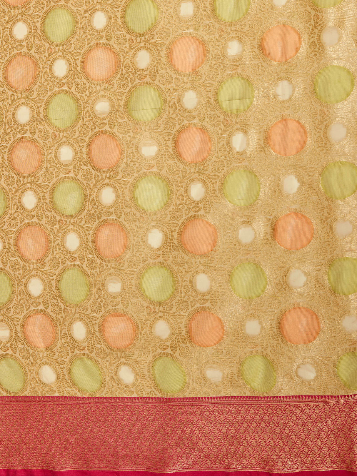 Mimosa Women's Woven Design Banarasi Art Silk Saree With Blouse Piece : SA00001211TSFREE