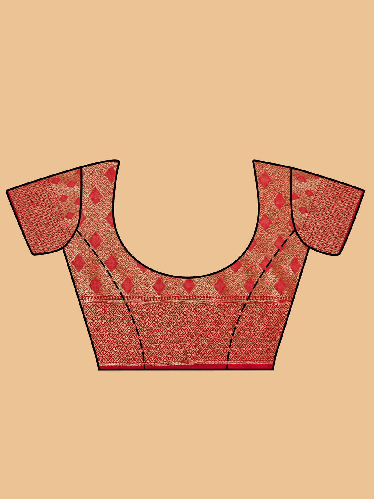 Mimosa Women's Woven Design Banarasi Art Silk Saree With Blouse Piece : SA00001212PCFREE