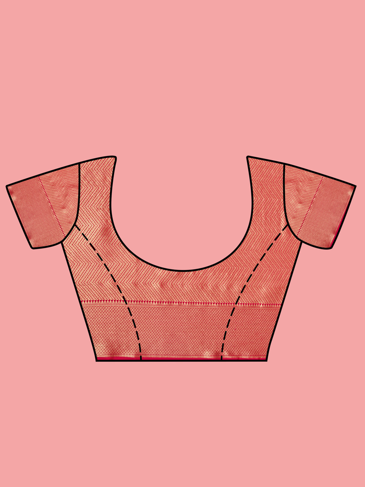 Mimosa Women's Woven Design Banarasi Art Silk Saree With Blouse Piece : SA00001213LRFREE