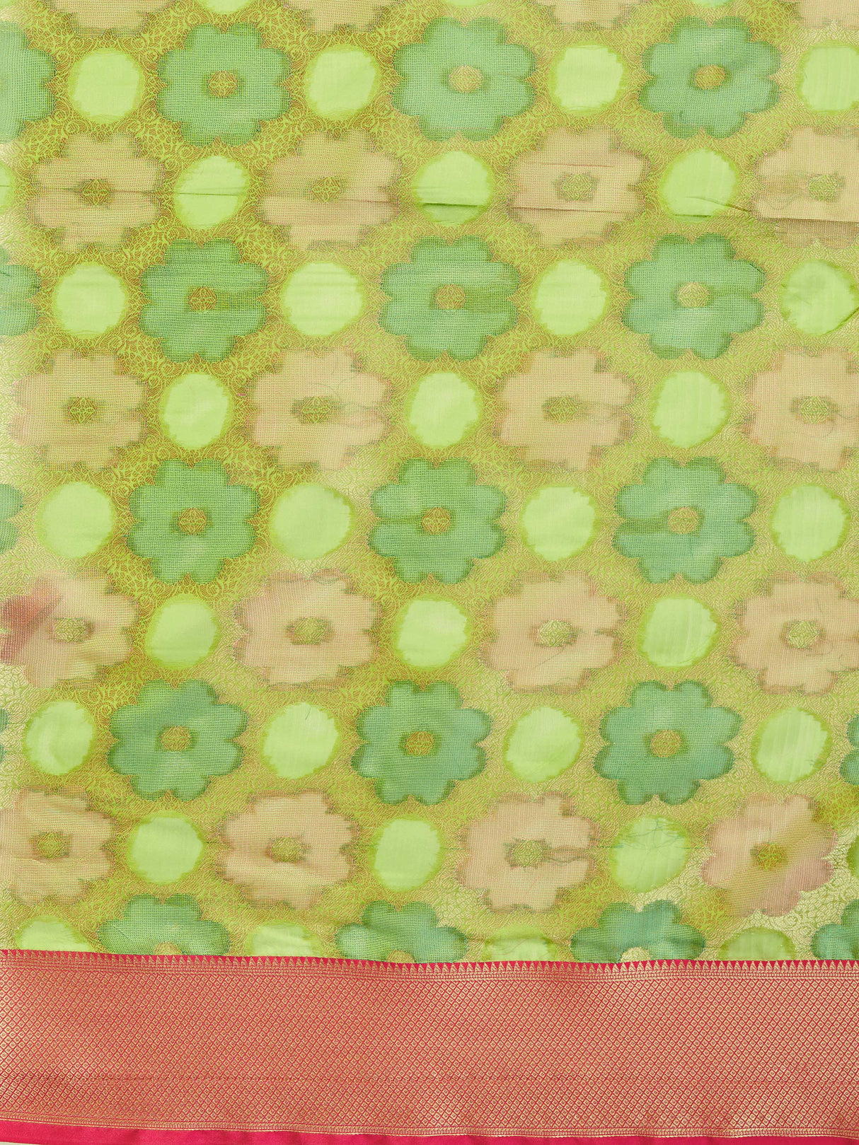 Mimosa Women's Woven Design Banarasi Art Silk Saree With Blouse Piece : SA00001213LRFREE