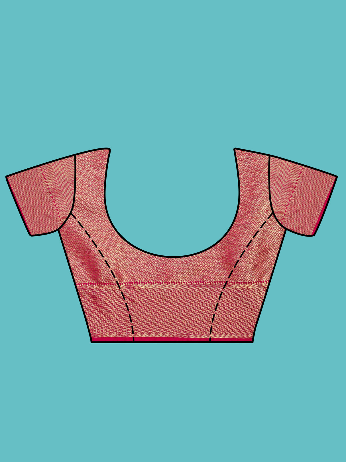 Mimosa Women's Woven Design Banarasi Art Silk Saree With Blouse Piece : SA00001213MSFREE