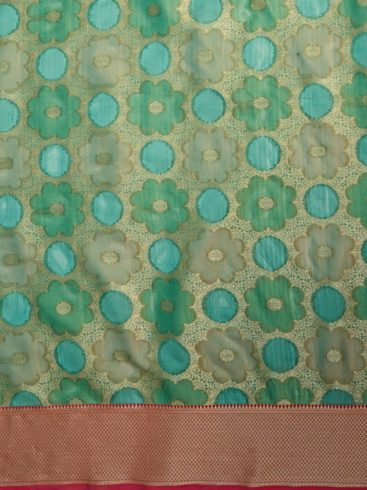 Mimosa Women's Woven Design Banarasi Art Silk Saree With Blouse Piece : SA00001213SFFREE