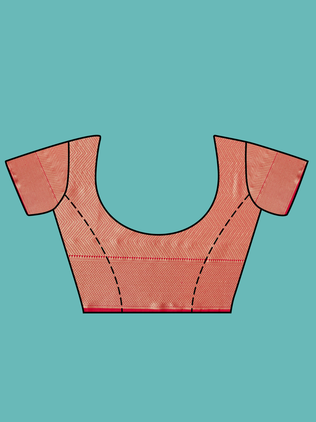 Mimosa Women's Woven Design Banarasi Art Silk Saree With Blouse Piece : SA00001213TSFREE