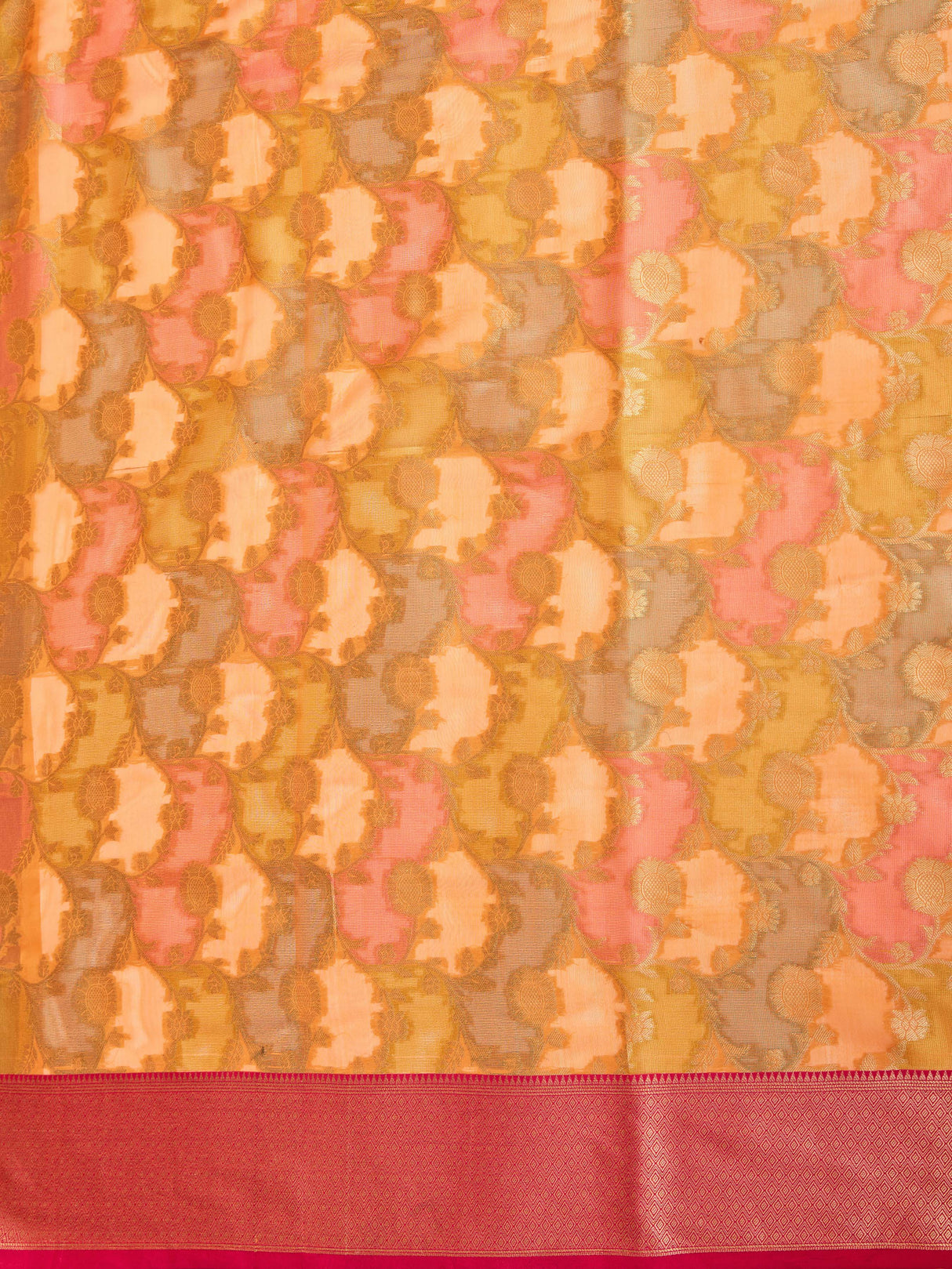 Mimosa Women's Woven Design Banarasi Art Silk Saree With Blouse Piece : SA00001214PCFREE