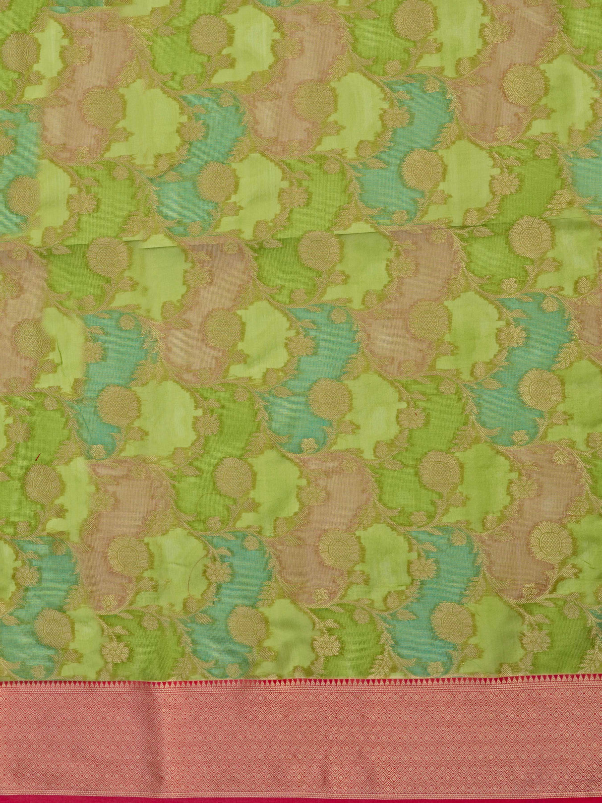 Mimosa Women's Woven Design Banarasi Art Silk Saree With Blouse Piece : SA00001214PGFREE