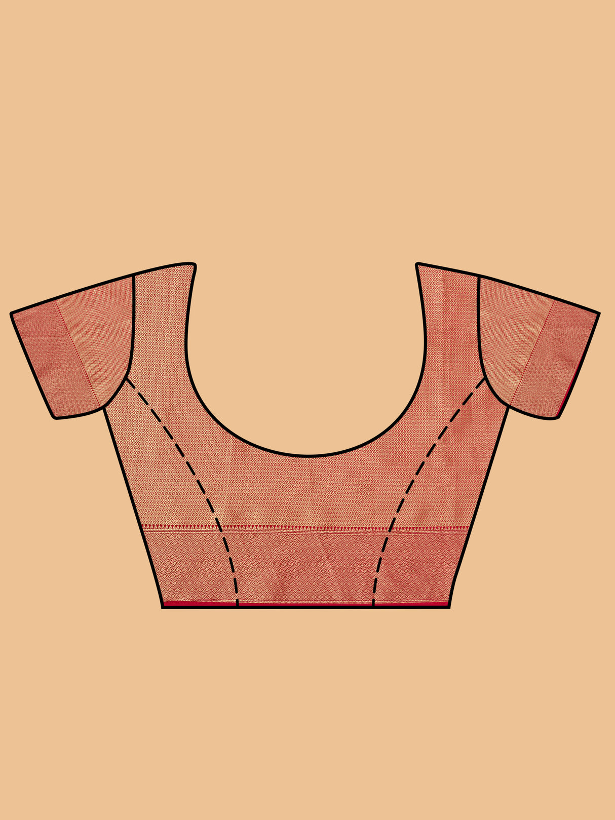 Mimosa Women's Woven Design Banarasi Art Silk Saree With Blouse Piece : SA00001214PNKFREE