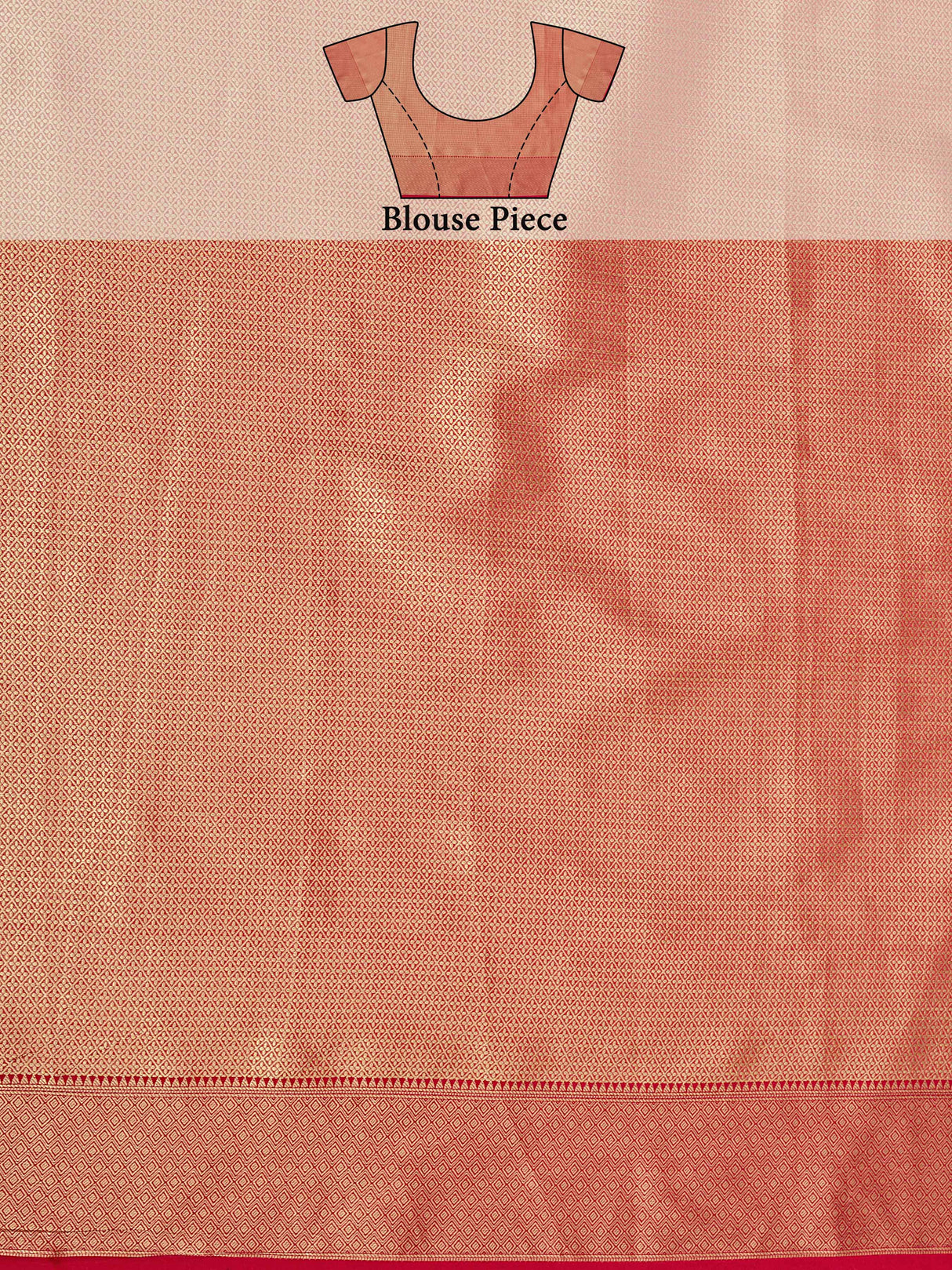 Mimosa Women's Woven Design Banarasi Art Silk Saree With Blouse Piece : SA00001214PNKFREE