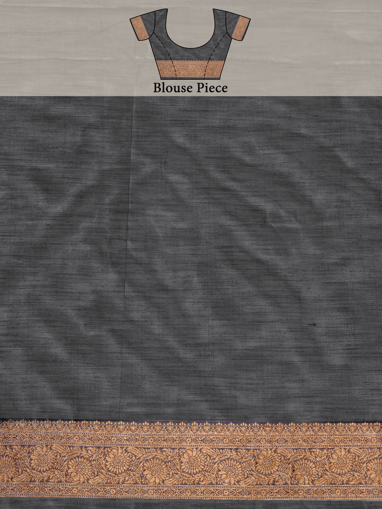 Mimosa Women's Woven Design Banarasi Art Silk Saree With Blouse Piece : SA00001215GYFREE