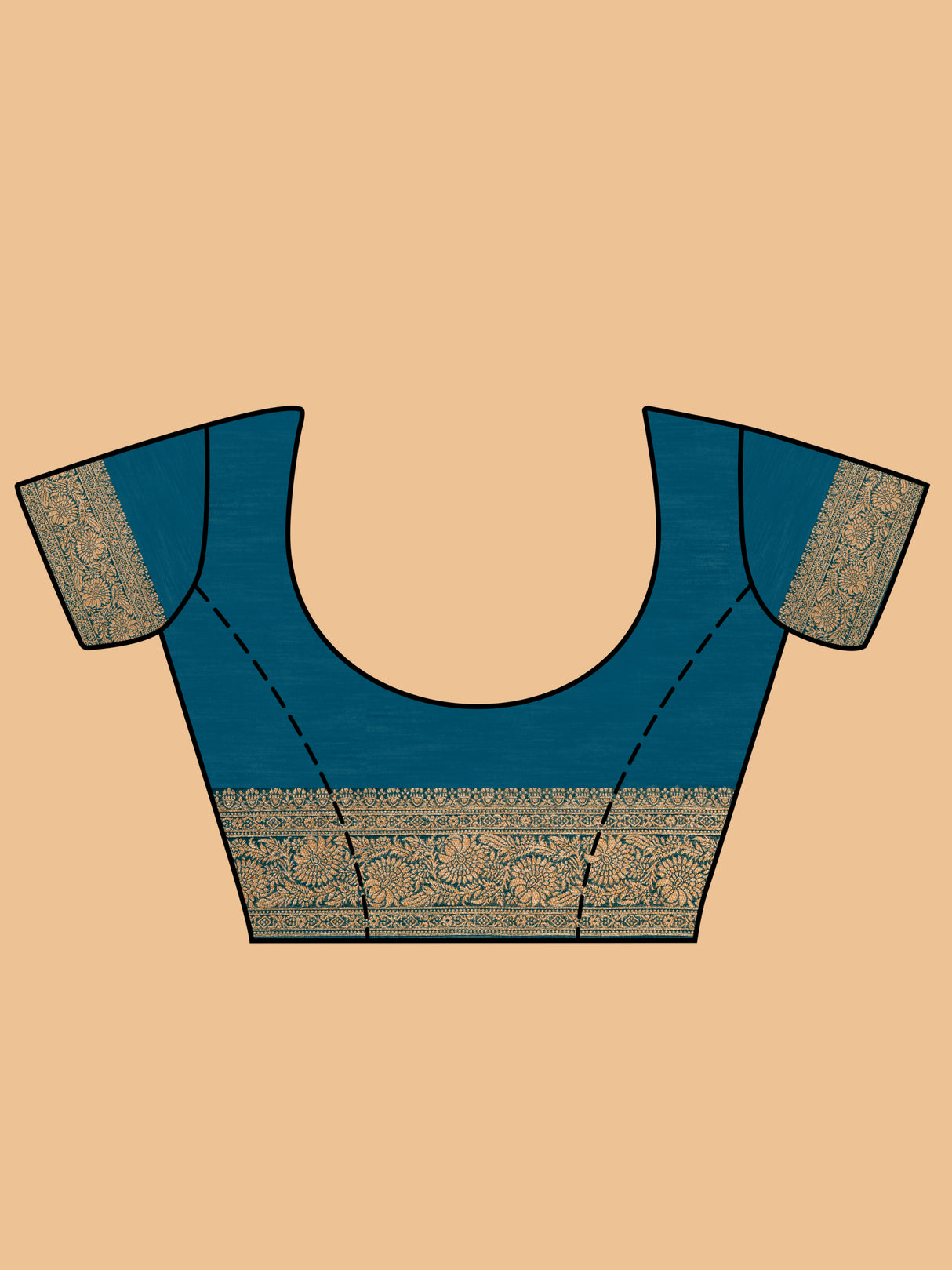 Mimosa Women's Woven Design Banarasi Art Silk Saree With Blouse Piece : SA00001215SFFREE