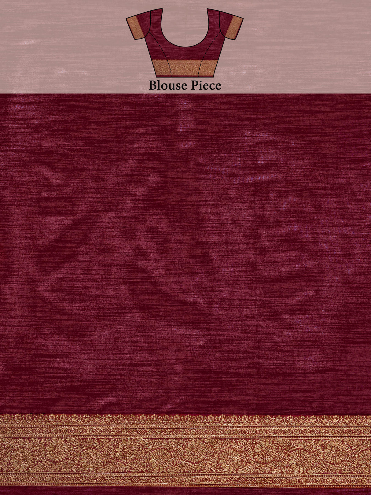 Mimosa Women's Woven Design Banarasi Art Silk Saree With Blouse Piece : SA00001215WNFREE