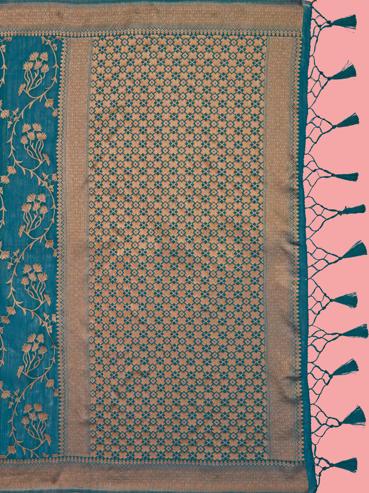 Mimosa Women's Woven Design Banarasi Art Silk Saree With Blouse Piece : SA00001216SFFREE