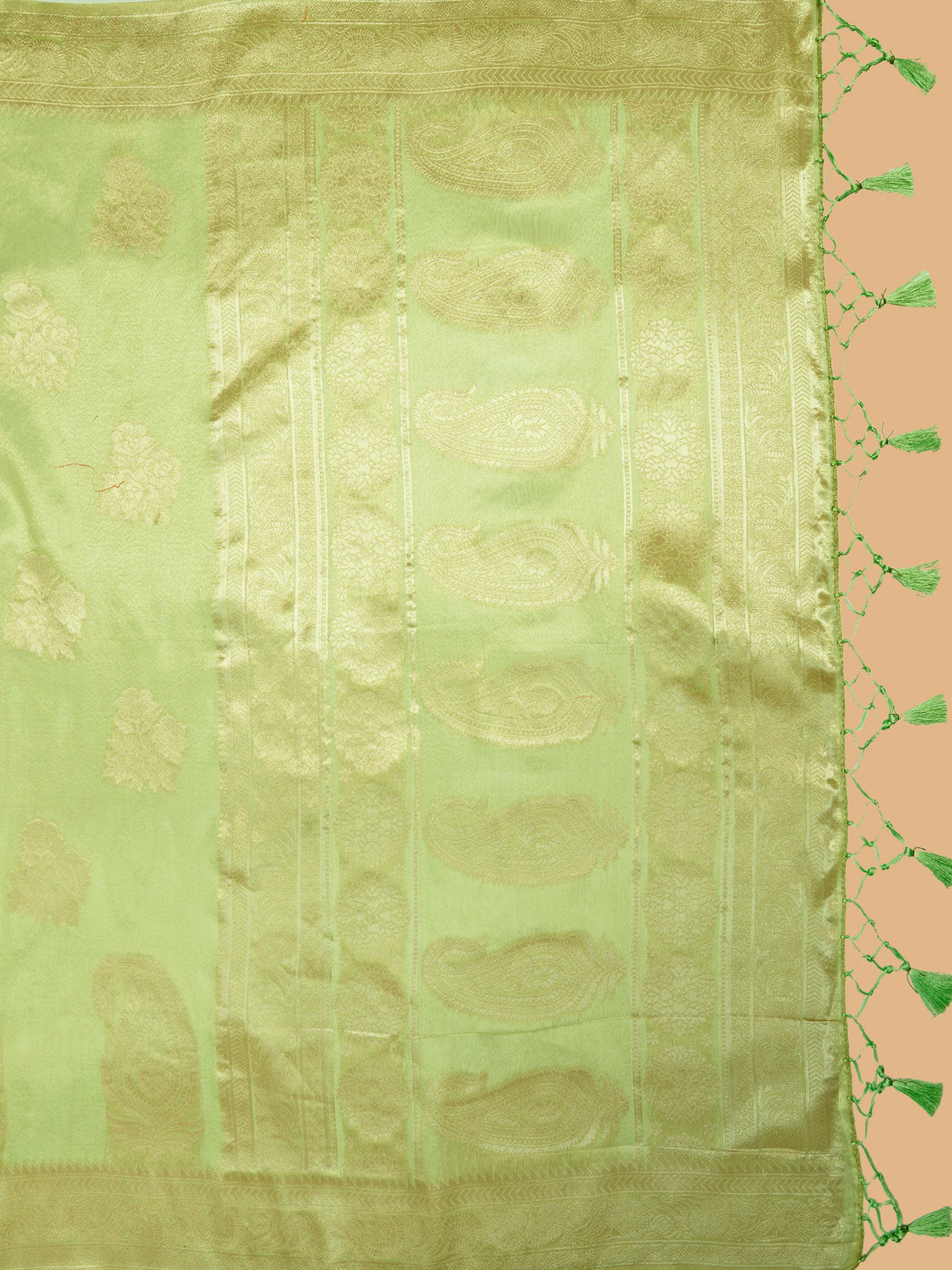 Mimosa Women's Woven Design Banarasi Art Silk Saree With Blouse Piece : SA00001217PSFREE