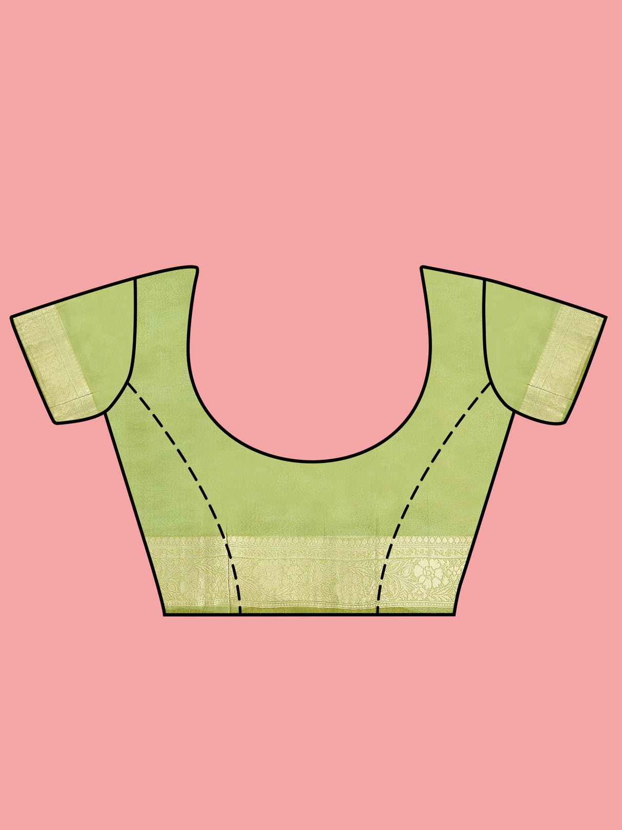 Mimosa Women's Woven Design Banarasi Art Silk Saree With Blouse Piece : SA00001218PSFREE