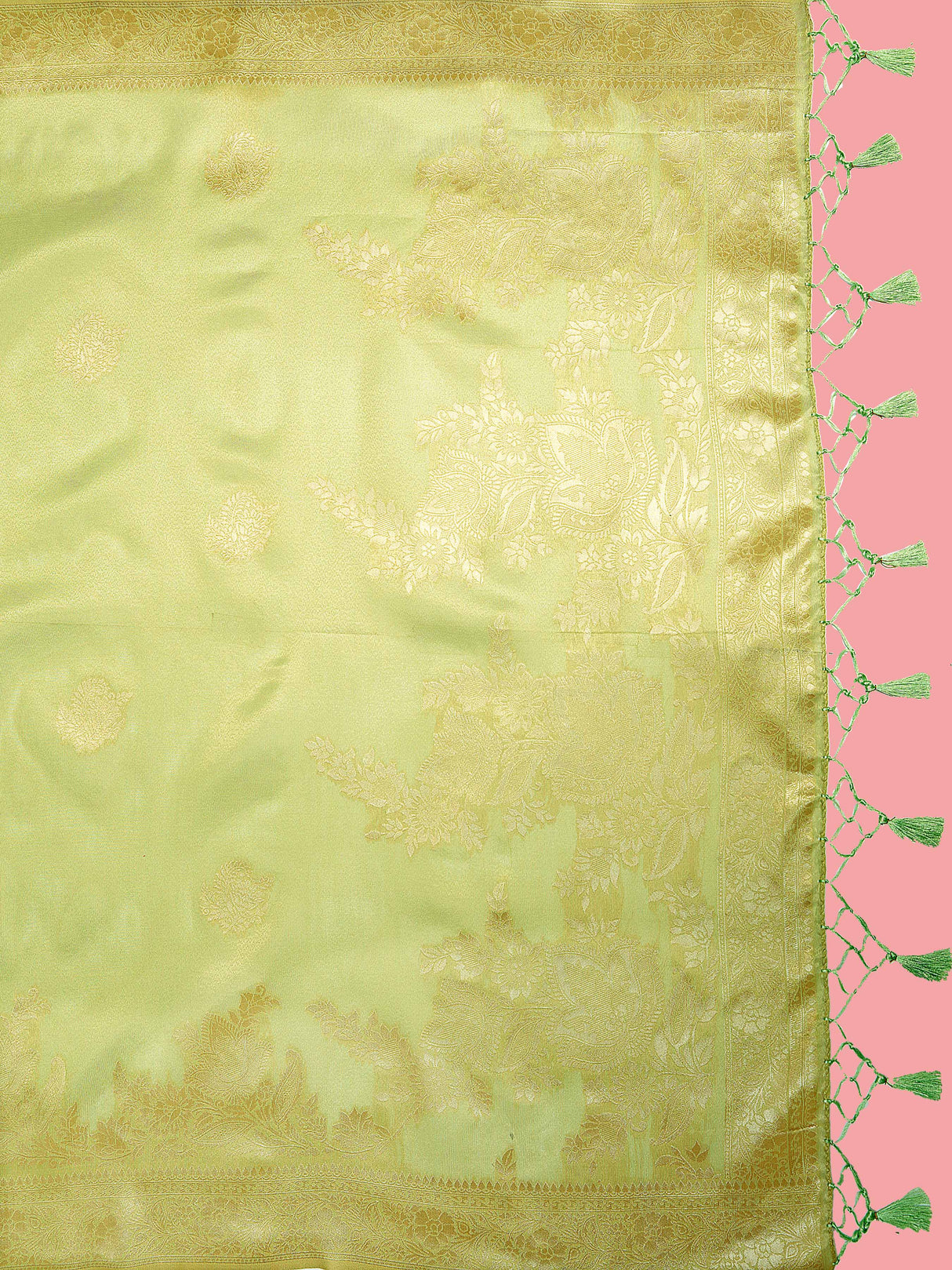 Mimosa Women's Woven Design Banarasi Art Silk Saree With Blouse Piece : SA00001218PSFREE