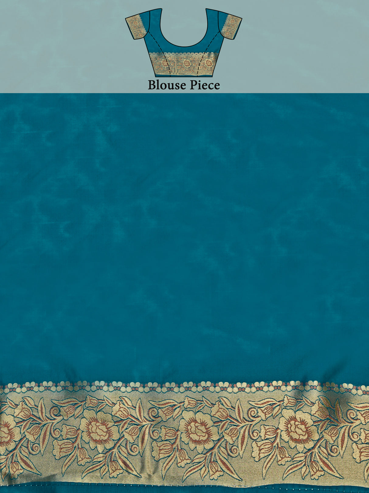 Mimosa Women's Woven Design Kanjivaram Art Silk Saree With Blouse Piece : SA00001219ANFREE