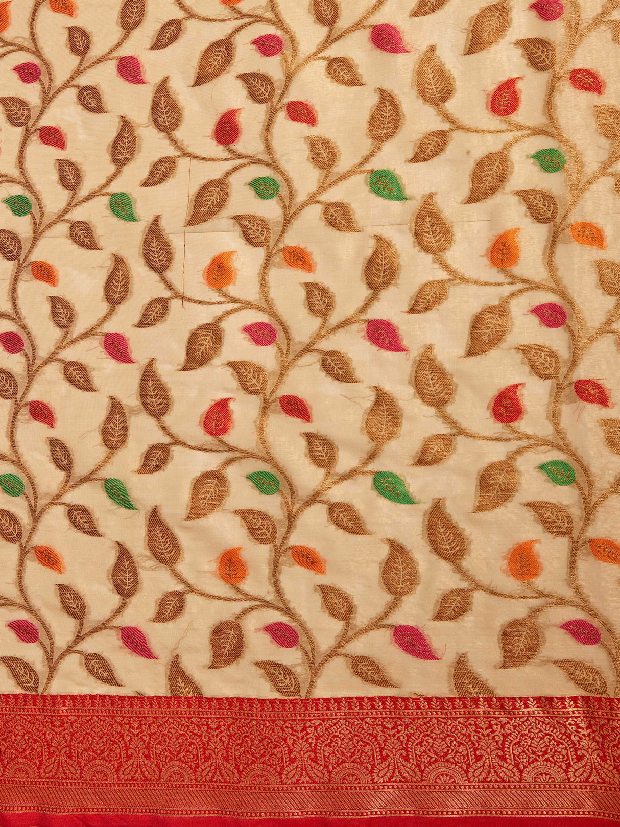 Mimosa Women's Woven Design Banarasi Art Silk Saree With Blouse Piece : SA00001223TSFREE