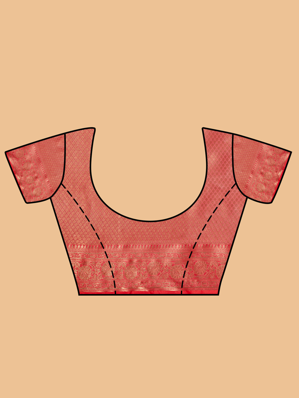 Mimosa Women's Woven Design Kanjivaram Art Silk Saree With Blouse Piece : SA00001228SFFREE