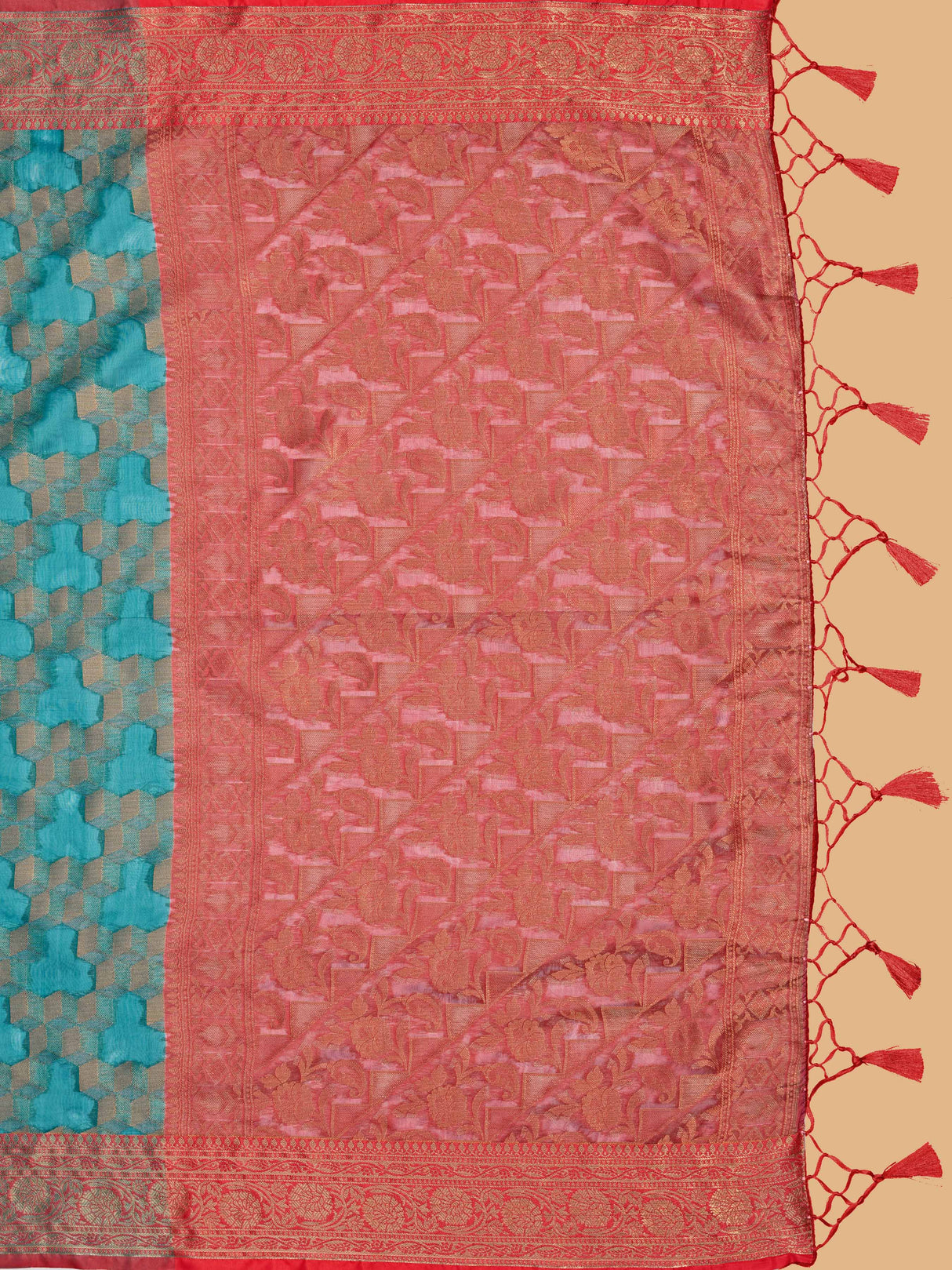 Mimosa Women's Woven Design Kanjivaram Art Silk Saree With Blouse Piece : SA00001228SFFREE