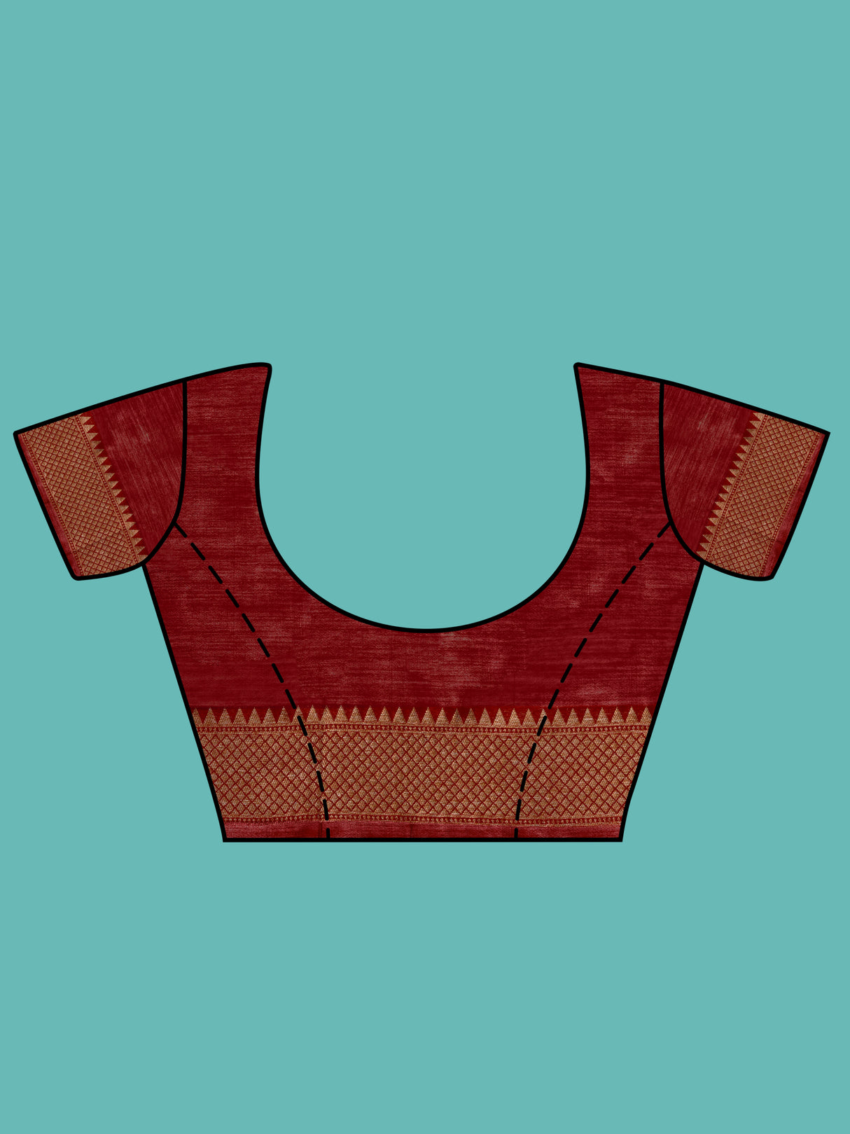 Mimosa Women's Woven Design Banarasi Linen Saree With Blouse Piece : SA00001235MRFREE