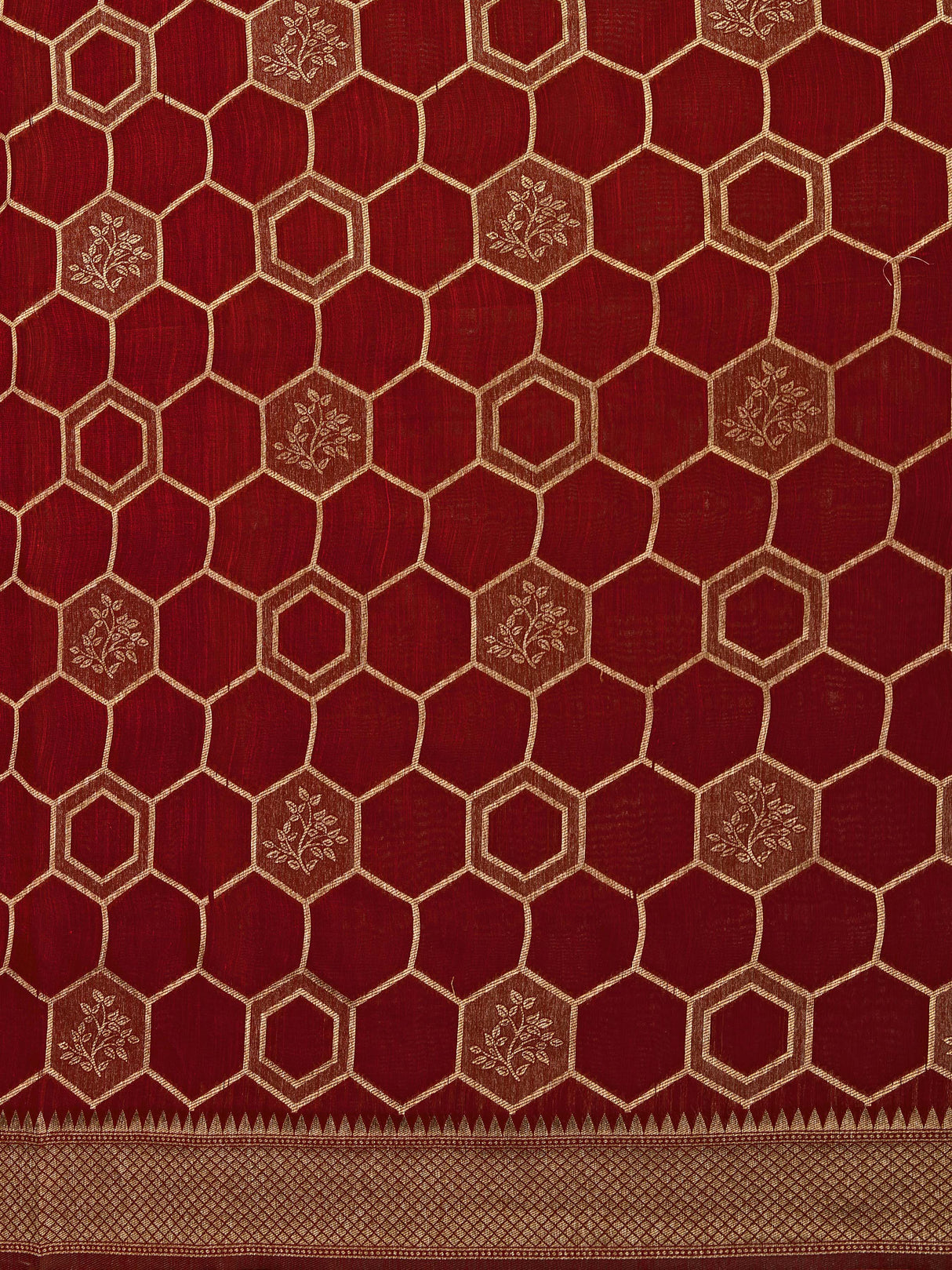 Mimosa Women's Woven Design Banarasi Linen Saree With Blouse Piece : SA00001235MRFREE