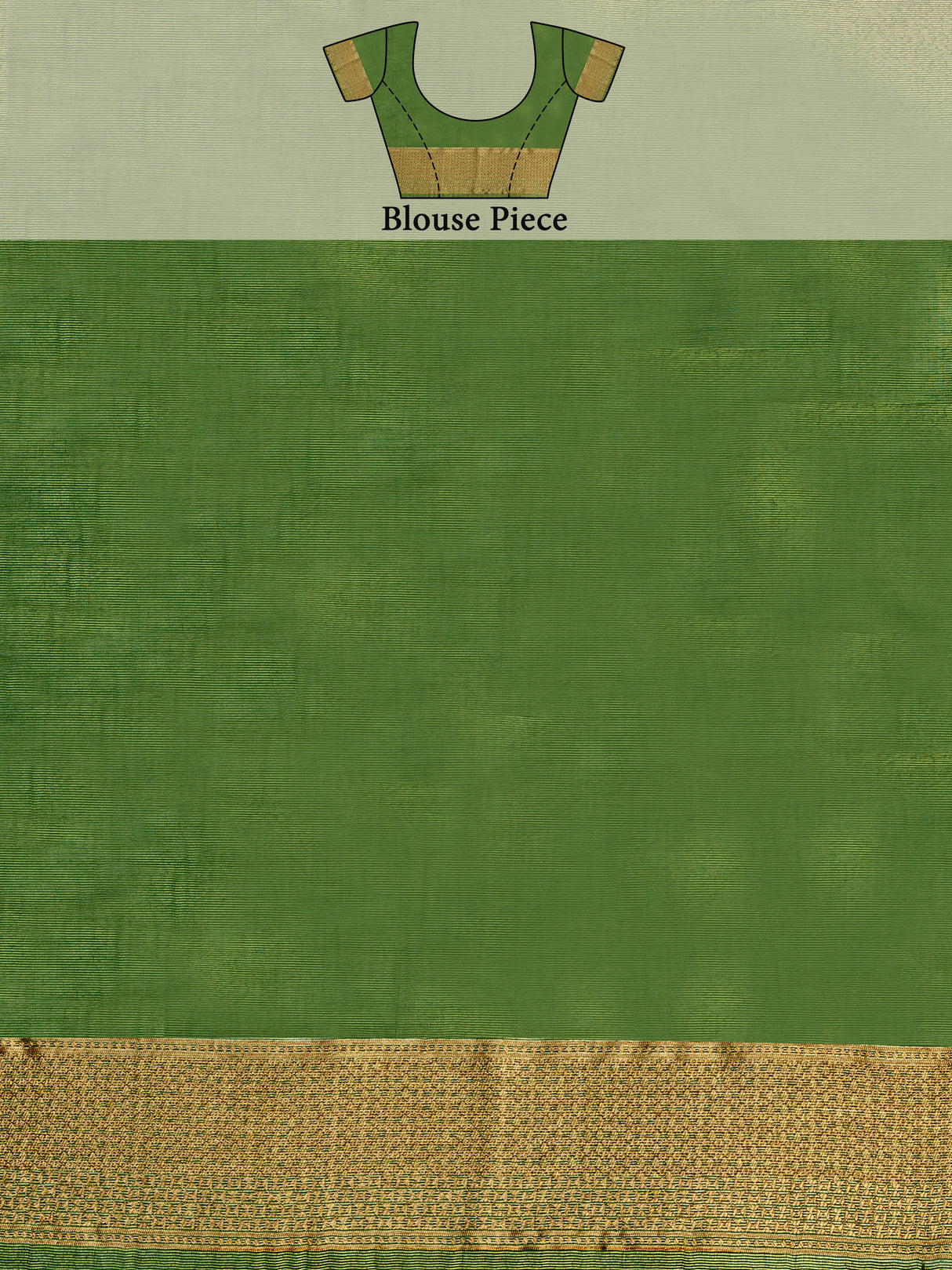 Mimosa Women's Woven Design Banarasi Art Silk Saree With Blouse Piece : SA00001237GRNFREE