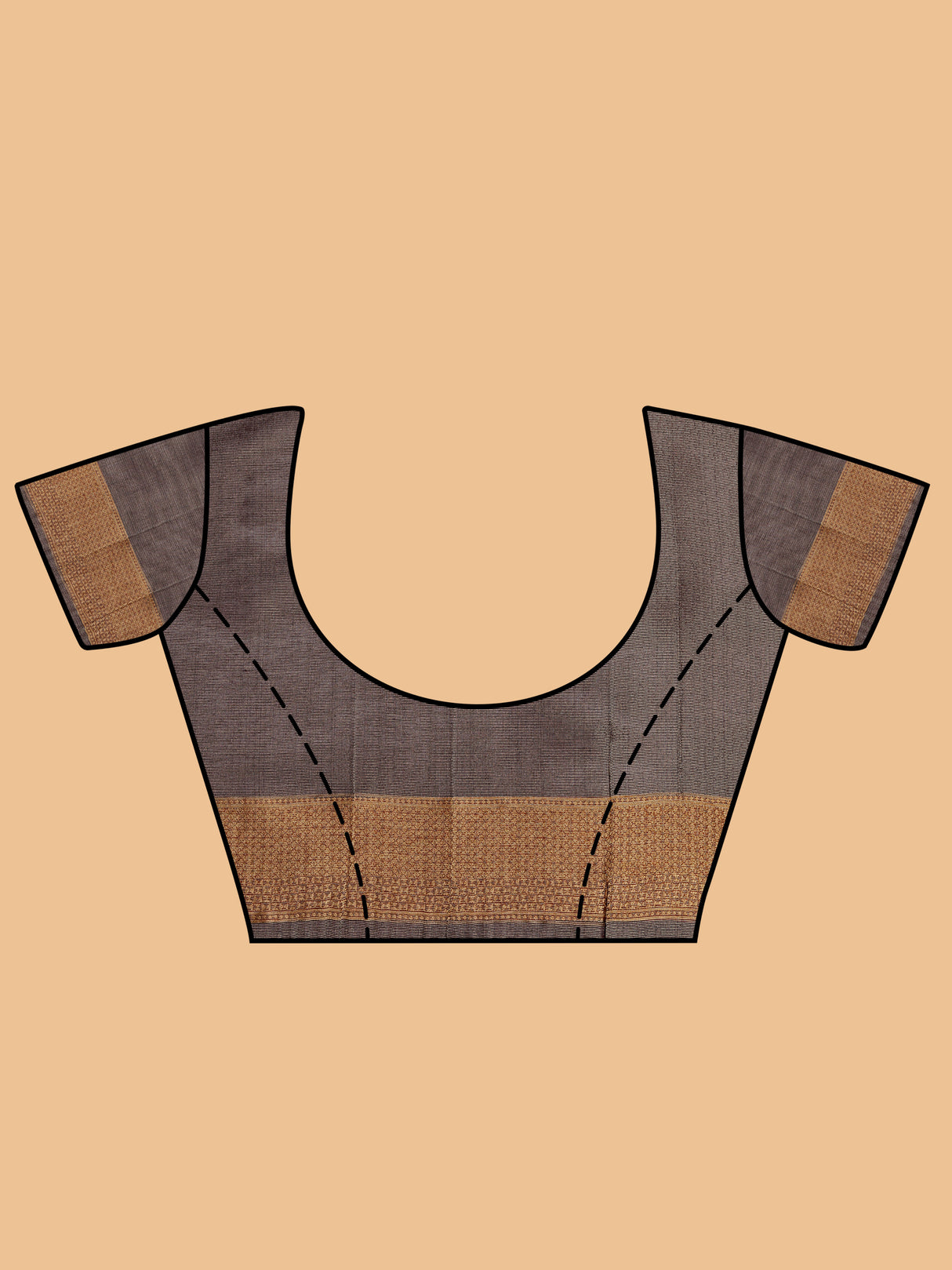 Mimosa Women's Woven Design Banarasi Art Silk Saree With Blouse Piece : SA00001237NVFREE