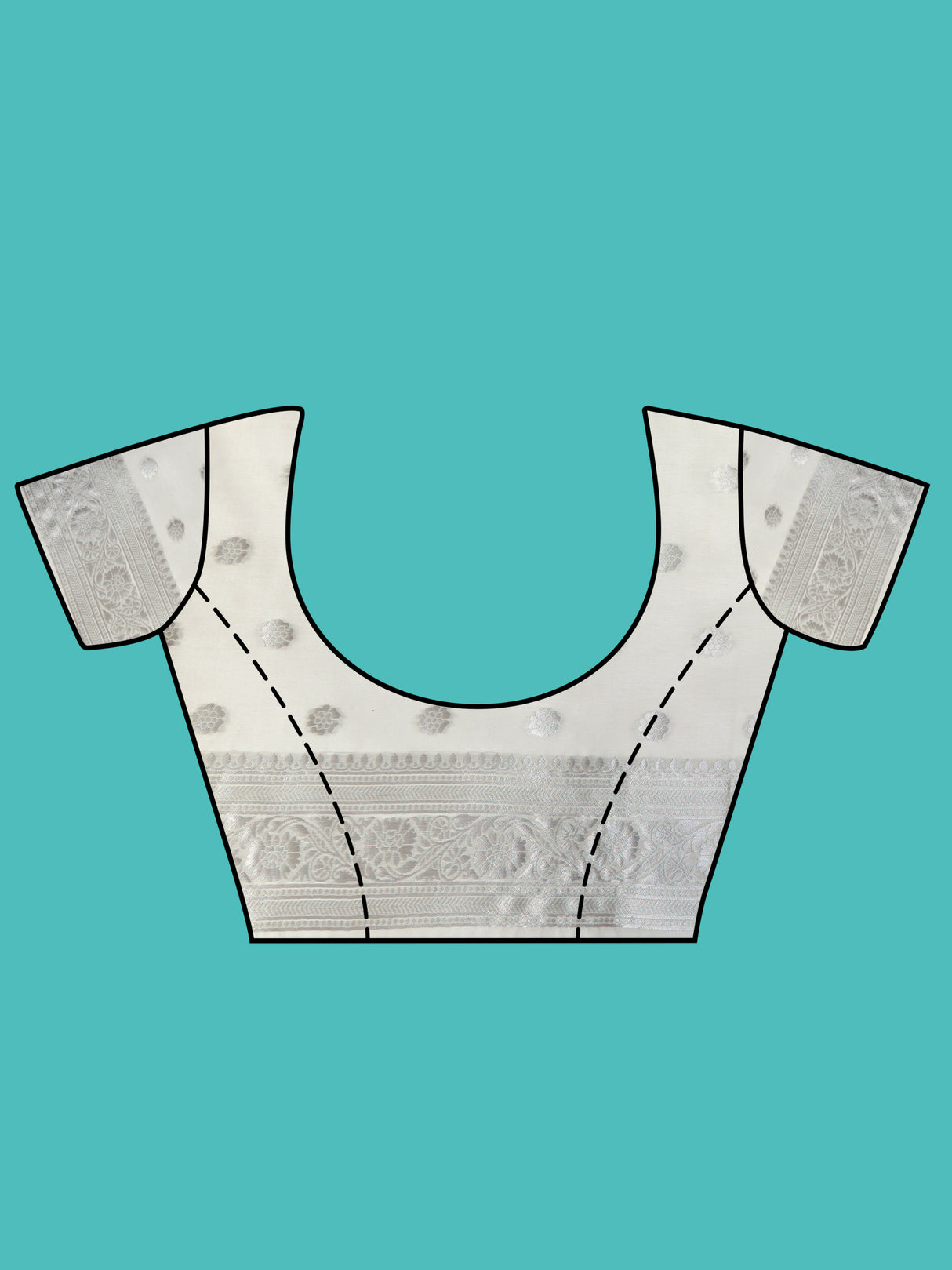 Mimosa Women's Woven Design Banarasi Linen Saree With Blouse Piece : SA00001253HWFREE